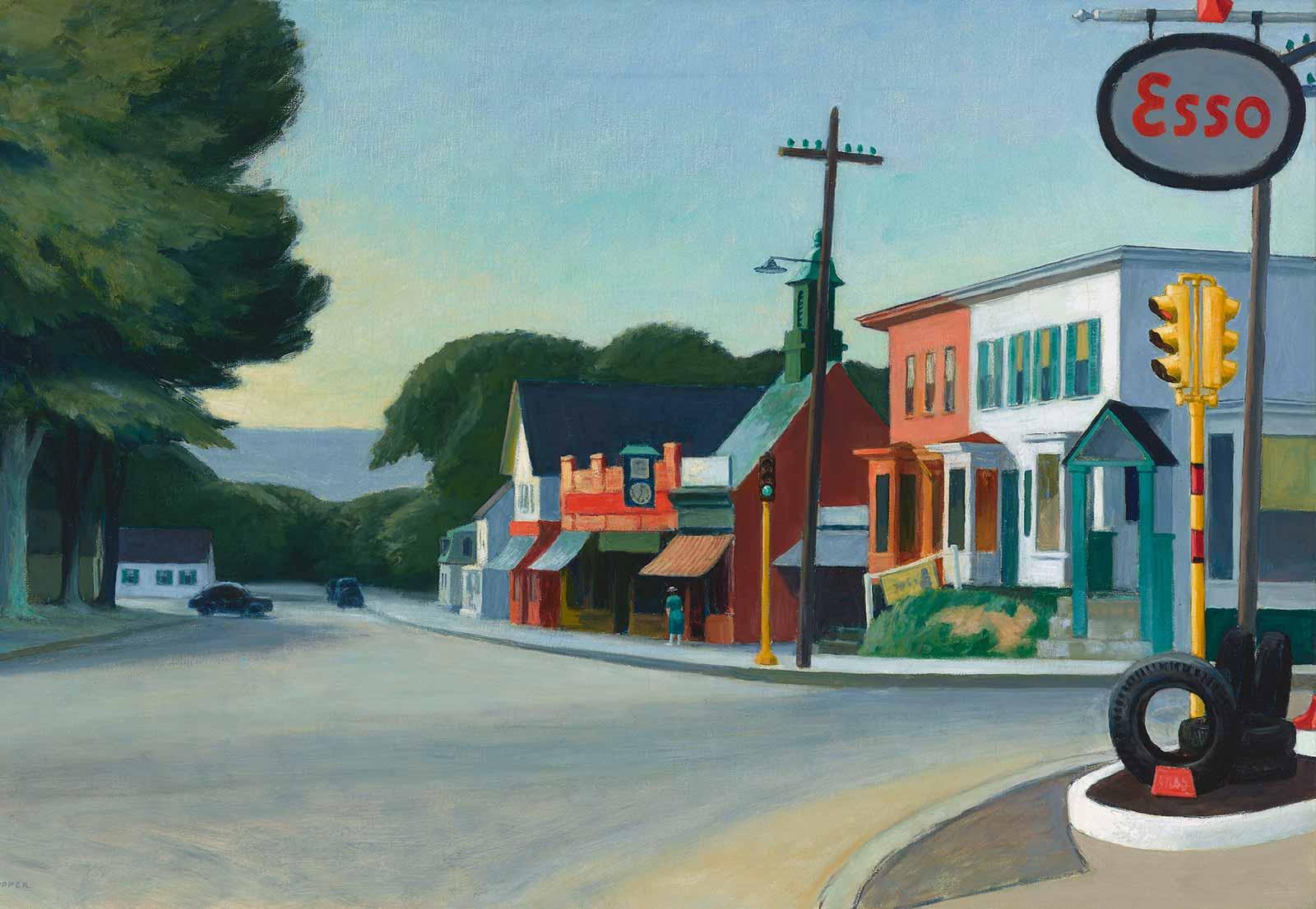 Edward Hopper, Portrait of Orleans, 1950.