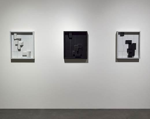Ted Larsen installed at Robischon Gallery