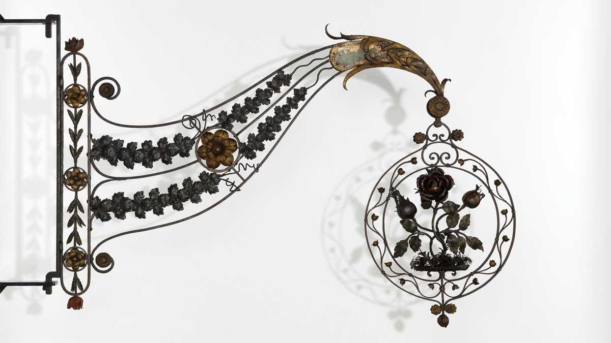 Bracket and Florist’s Shop Sign, French