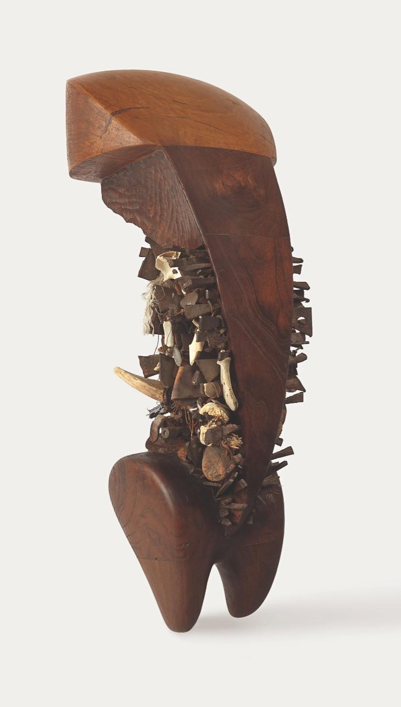 Jack Whitten (American, 1939–2018), Bosom, For Aunt Surlina, 1985