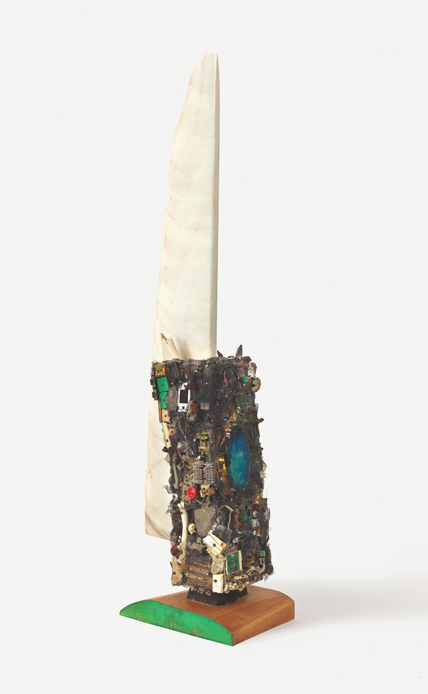 Jack Whitten (American, 1939–2018), Quantum Man (The Sixth Portal), 2016