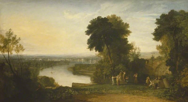 JMW Turner, Tomson’s Aeolian Harp, 1809. Oil on canvas. Gift from HM Treasury. 1979. Photo by Manchester Art Gallery.
