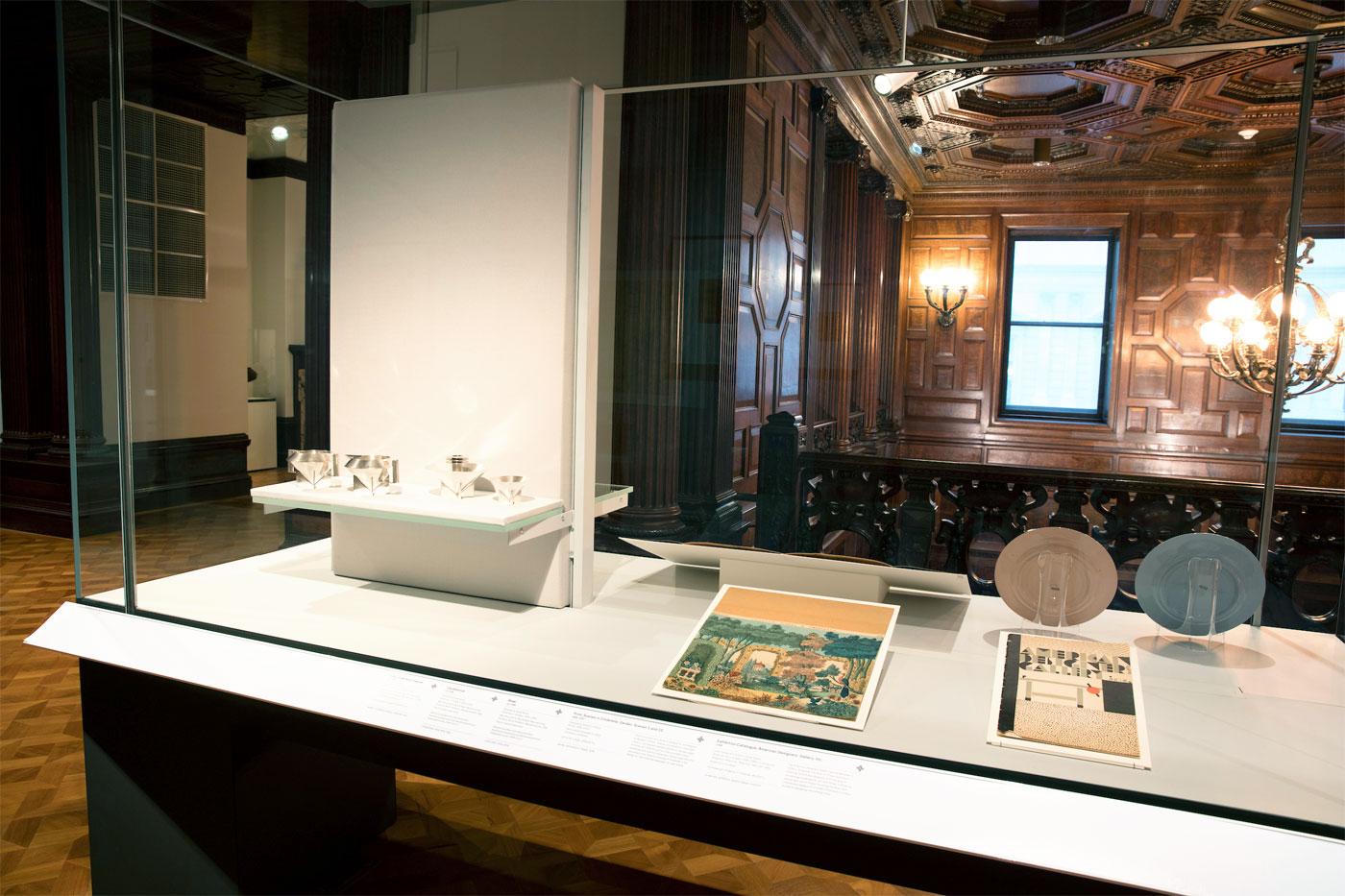 Installation view of "Ilonka Karasz, Works from the Collection."