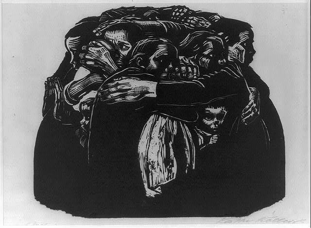 Käthe Kollwitz, The Mothers, 1922.