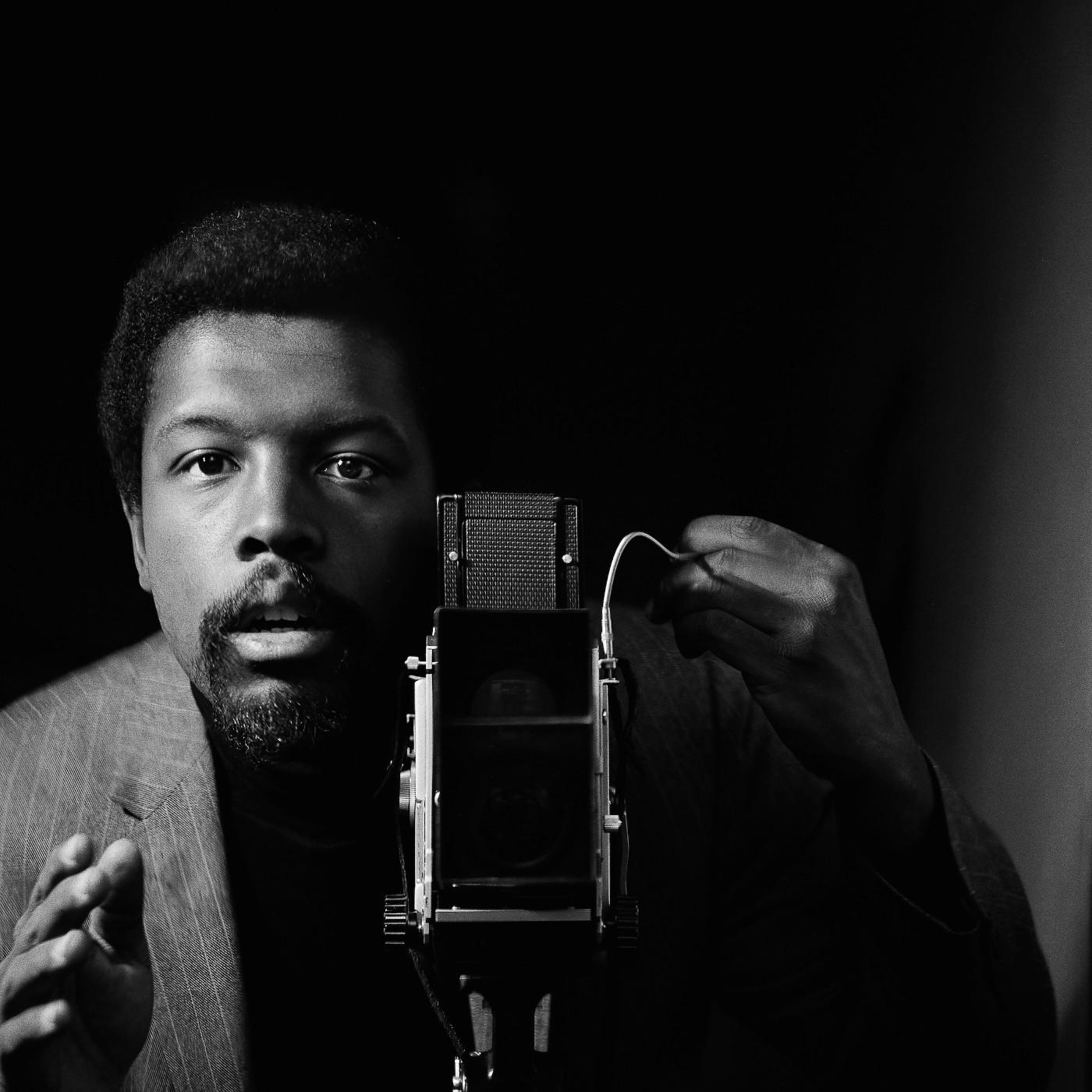 Kwame Brathwaite. Self-portrait, African Jazz-Art Society &amp; Studios (AJASS), Harlem, ca. 1964.