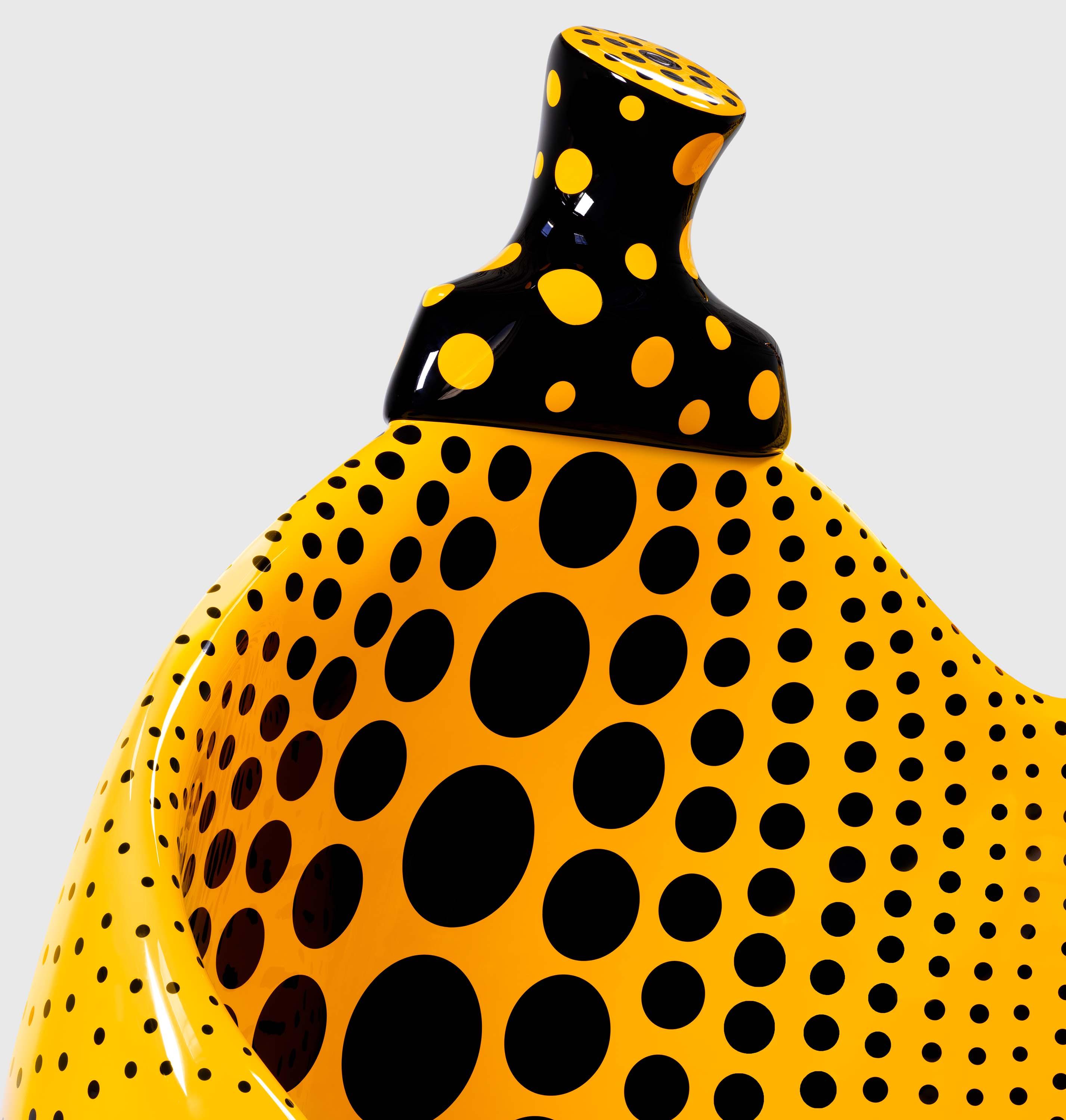 Yayoi Kusama, Aspiring to Pumpkin’s Love, the Love in My Heart, 2023 (detail)