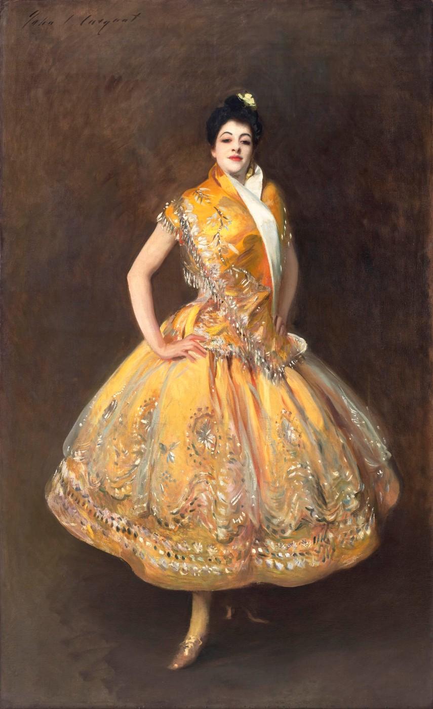 John Singer Sargent. La Carmencita, 1890