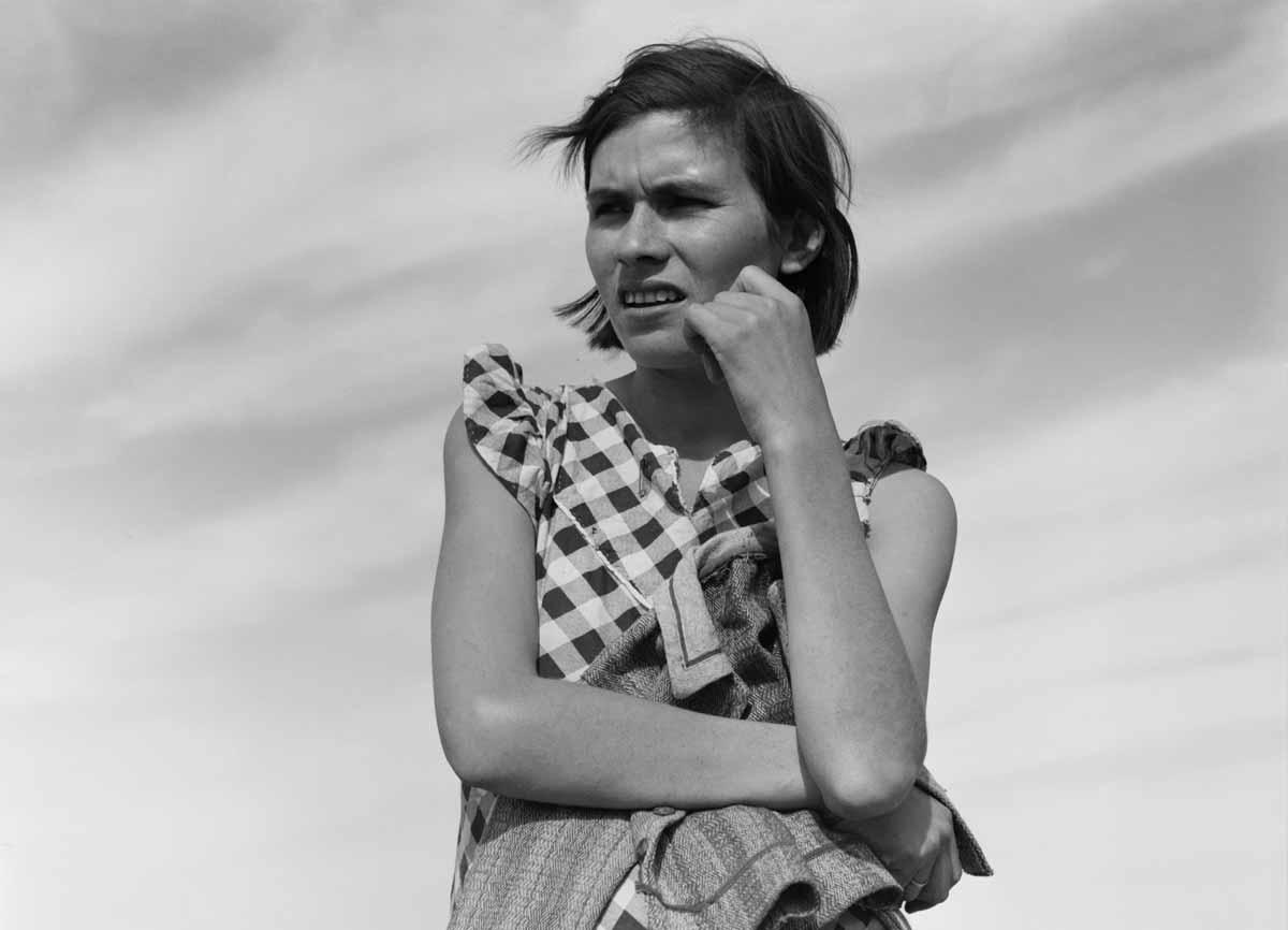 Dorothea Lange. Untitled (Oklahoma Mother in California), 1937.