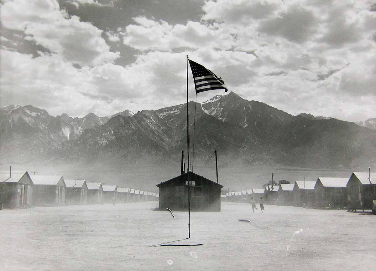 Dorothea Lange. Manzanar Relocation Center, Manzanar, California, 1942.