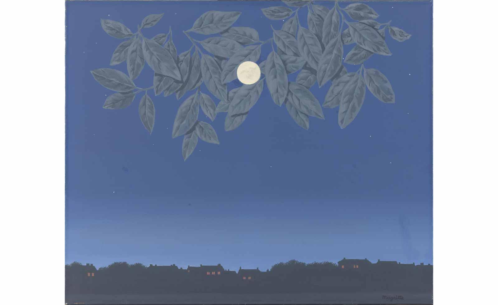René Magritte, The Blank Page, 1967.