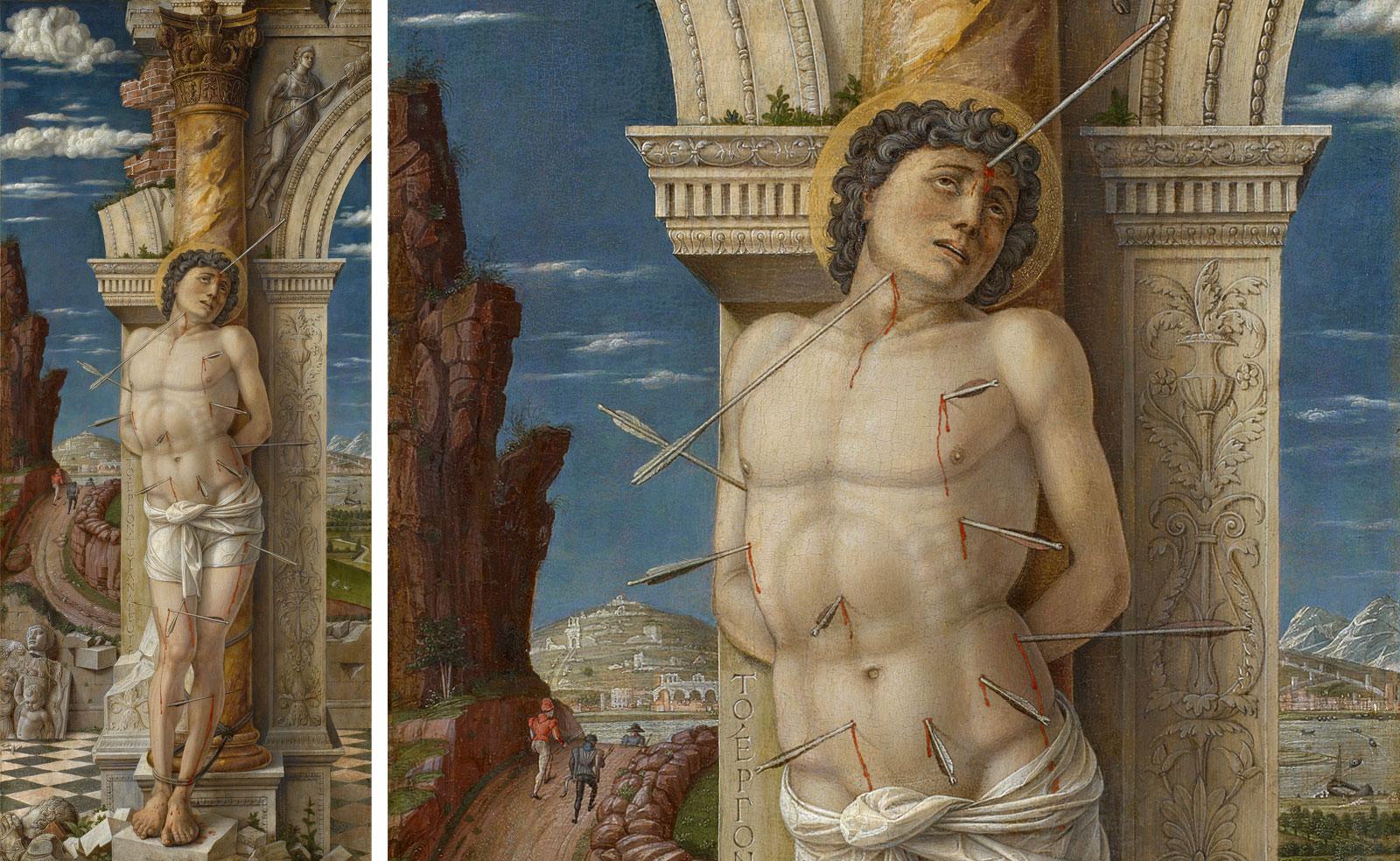 Andrea Mantegna, St Sebastian, about 1459-60