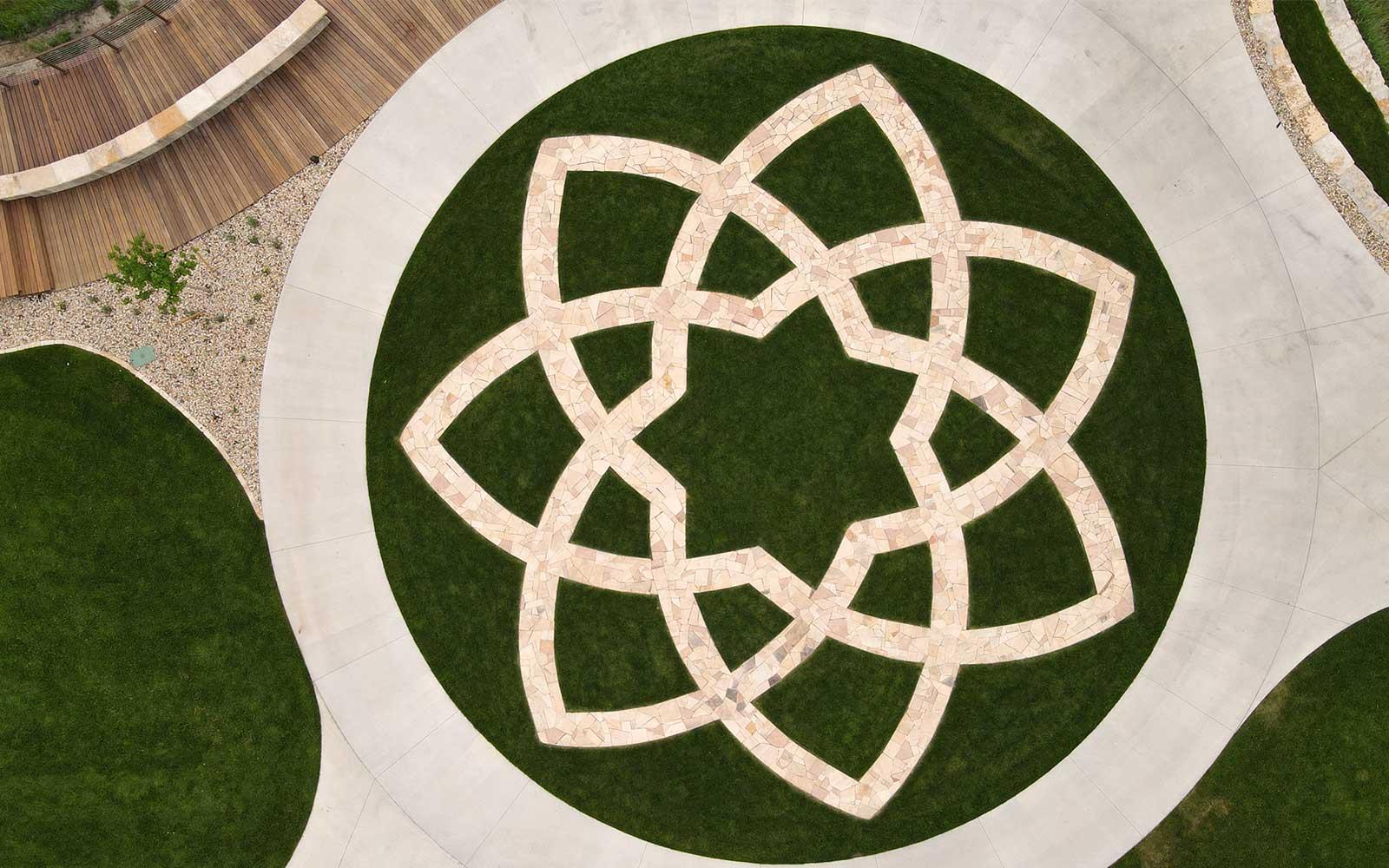 Marjorie Park Vesica Aerial photo