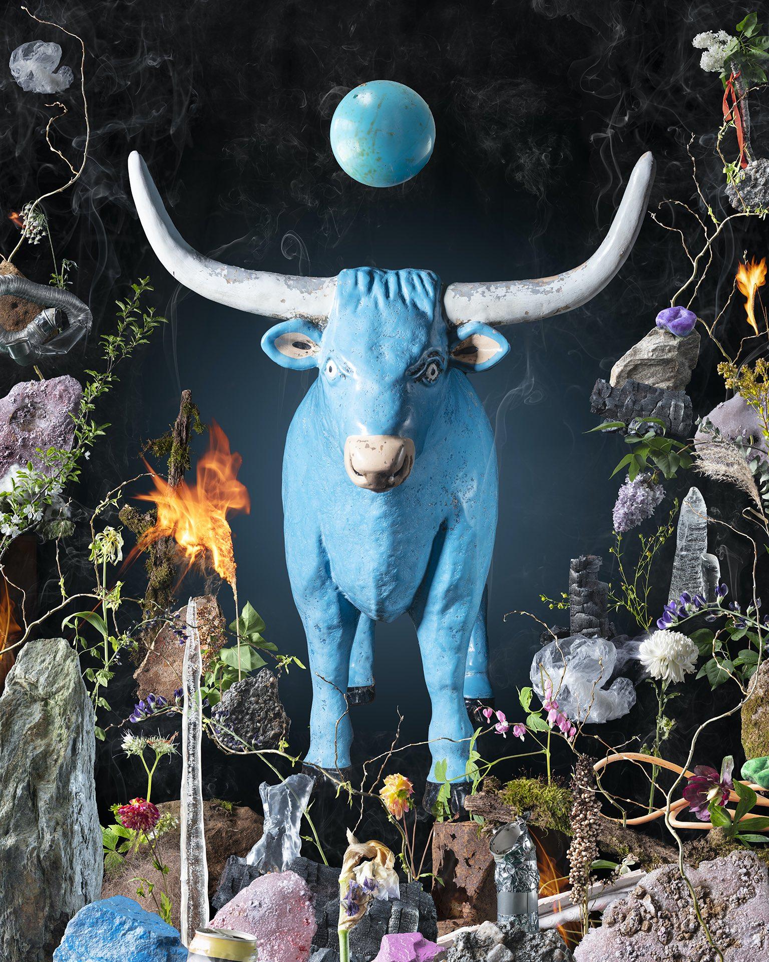 Morgan Barrie Blue Waste, 2021 Archival inkjet print Edition of 5 32 x 40 in. River House Arts.