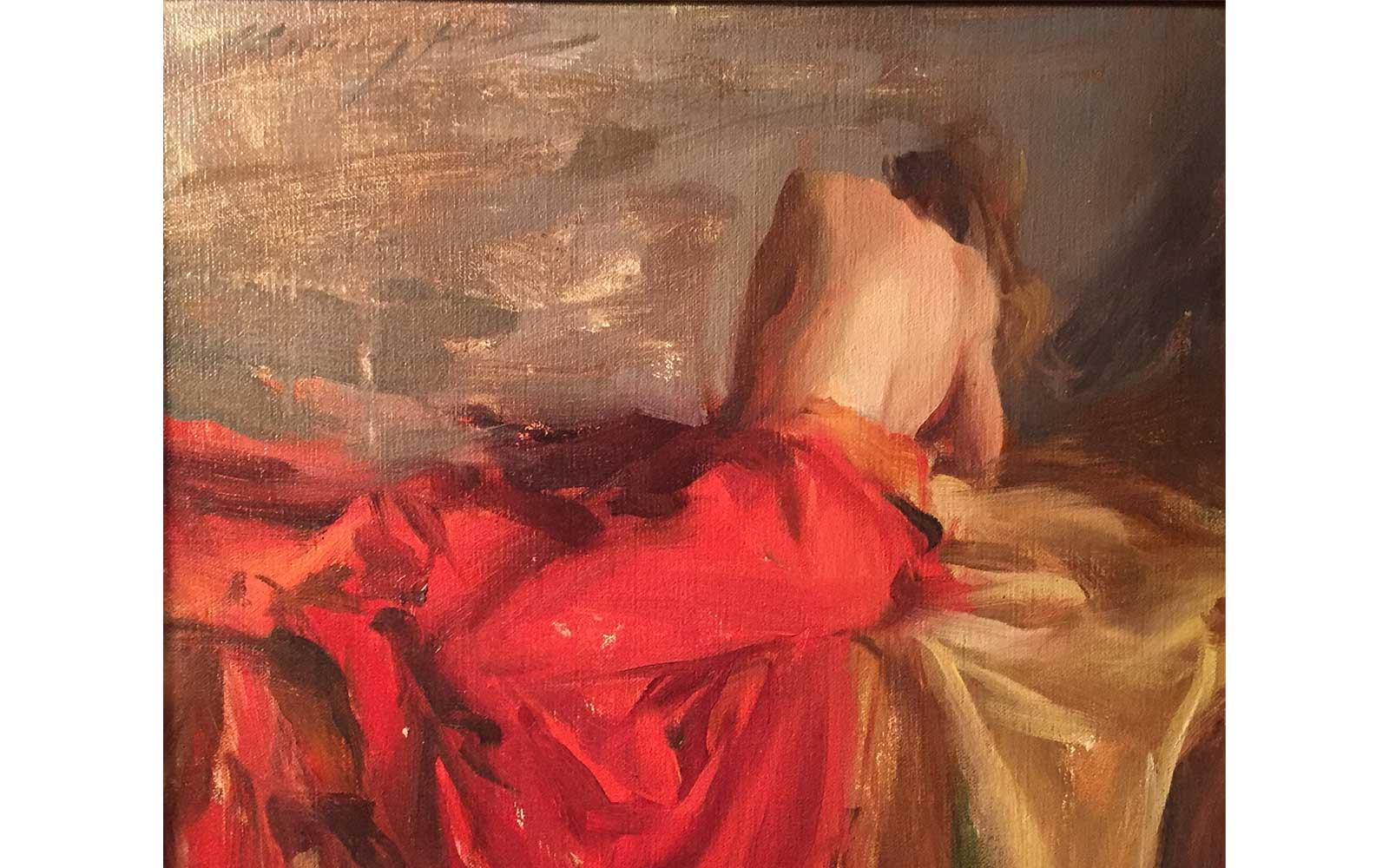 The Scarlet Shawl, Quang Ho.