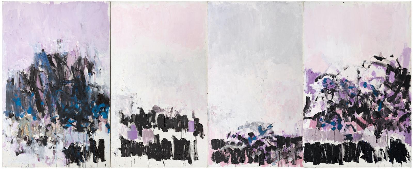Joan Mitchell, La Vie en Rose, 1979. Lent by The Metropolitan Museum of Art.