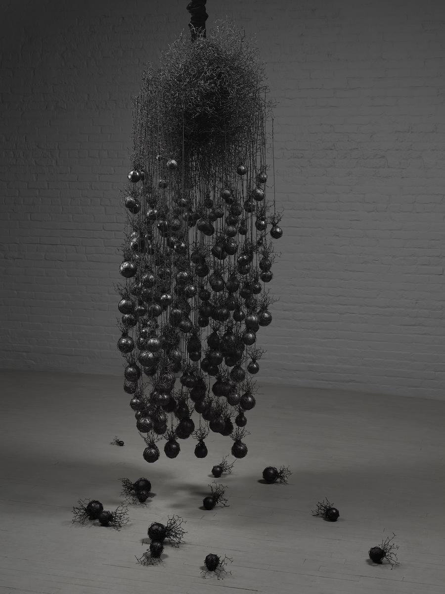 Petah Coyne, Untitled #1458 (Marguerite Duras), 2019-20.