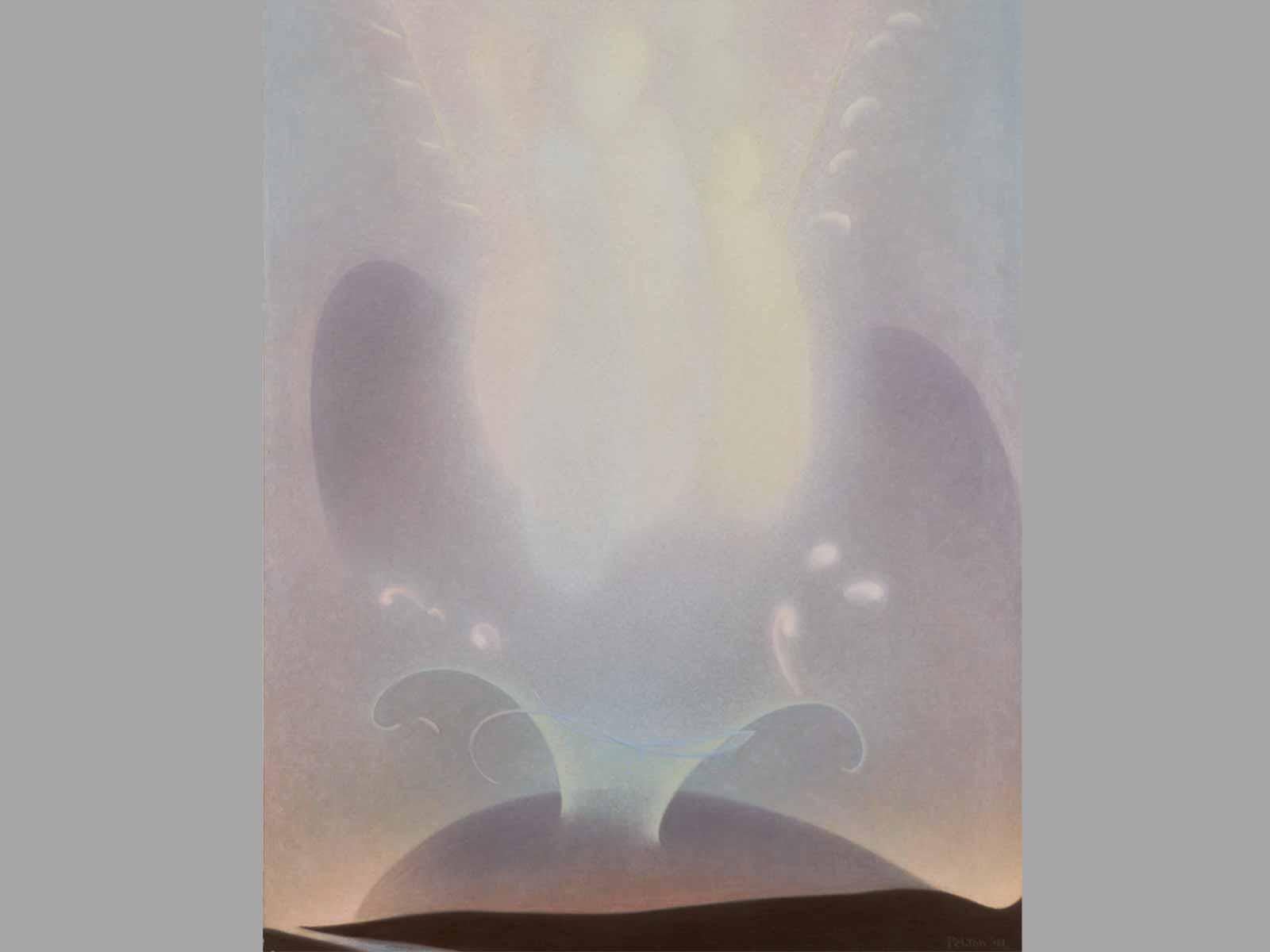 Agnes Pelton, The Blest, 1941.