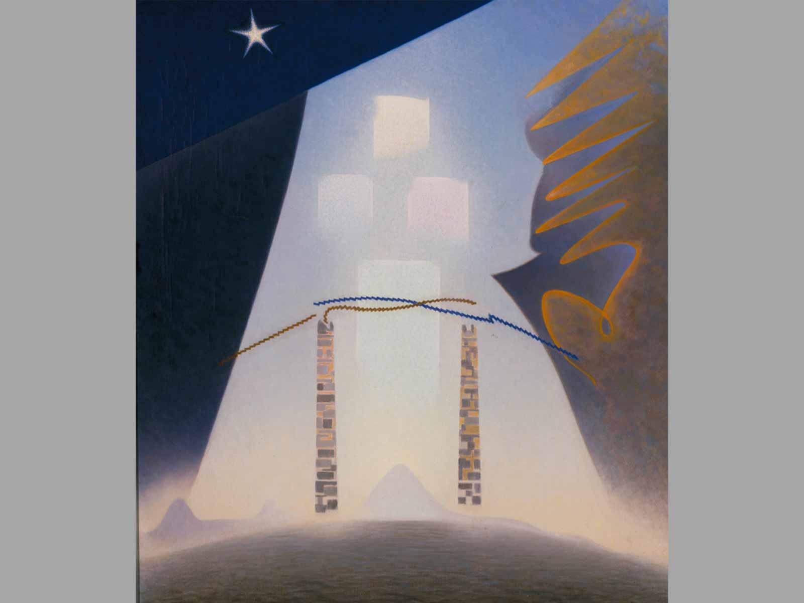 Agnes Pelton, Future, 1941.