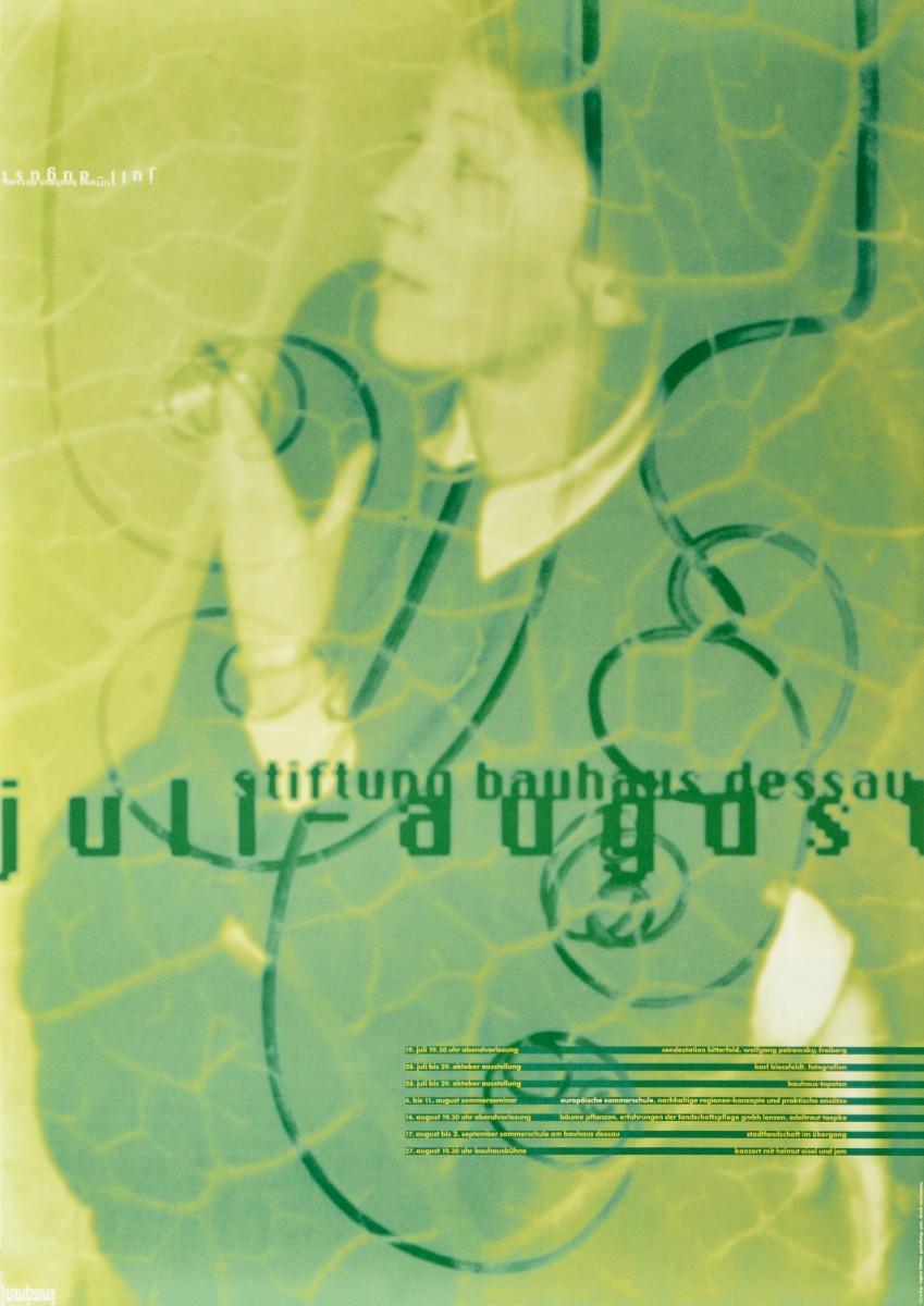 Cyan, Bauhaus Program Juli August, 1995