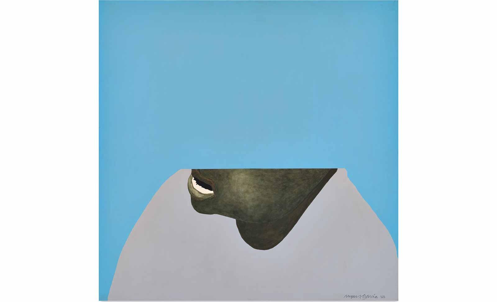 Rupert García, Unfinished Man, 1968.