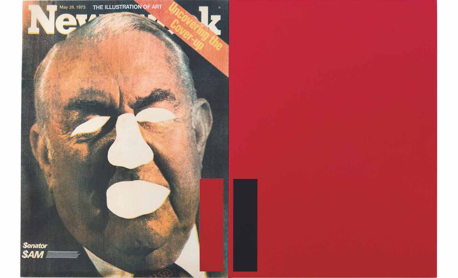 Antonio Dias, The Illustration of Art/Uncovering the Cover-Up, 1973