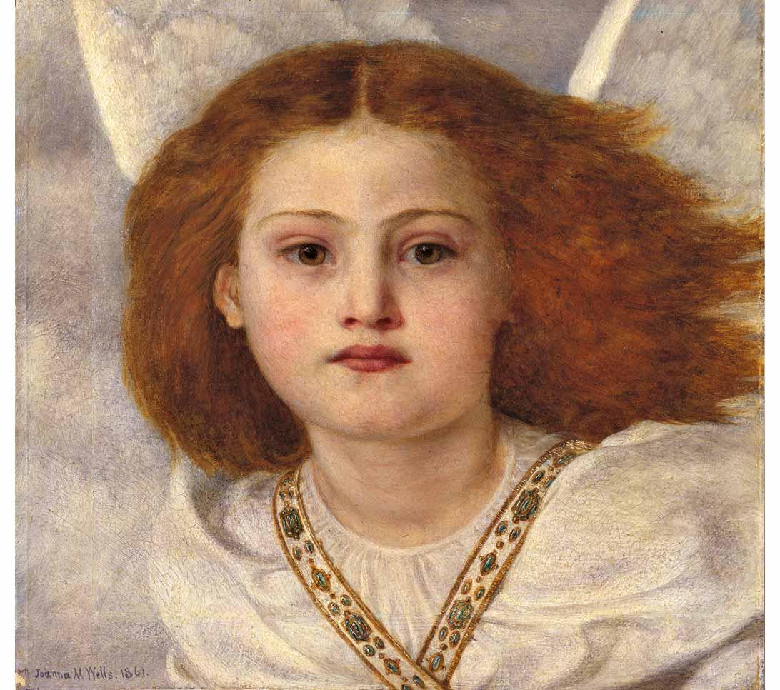 Thou Bird of God by Joanna Boyce Wells, 1861.