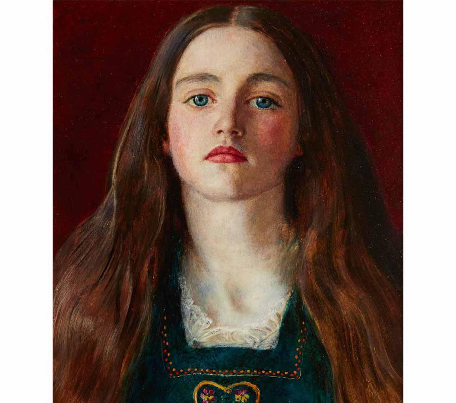 Sophy Gray by John Everett Millais, 1856.