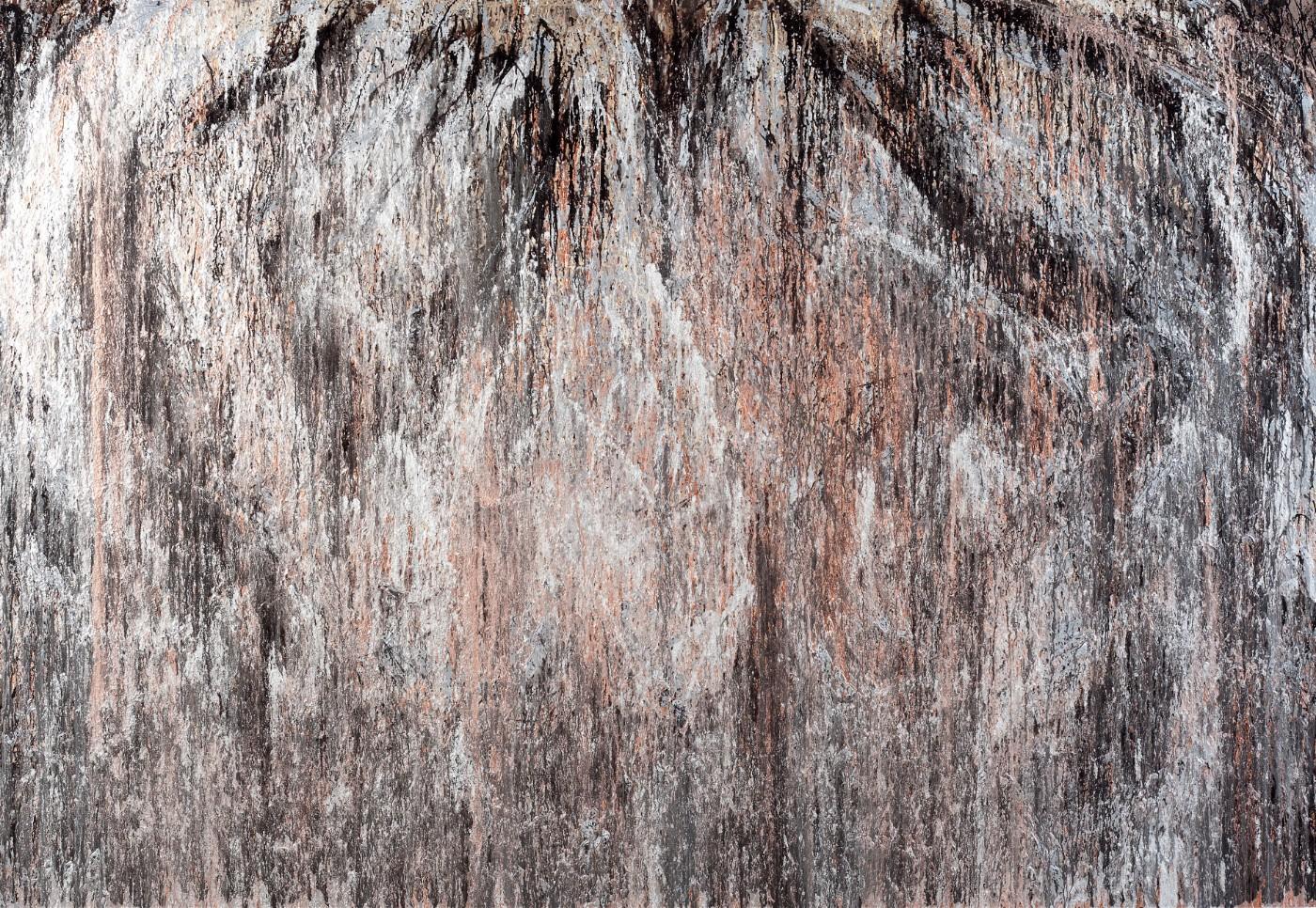 Leslie Parke, The Queen's Skirt, Oil and metallic paint on canvas