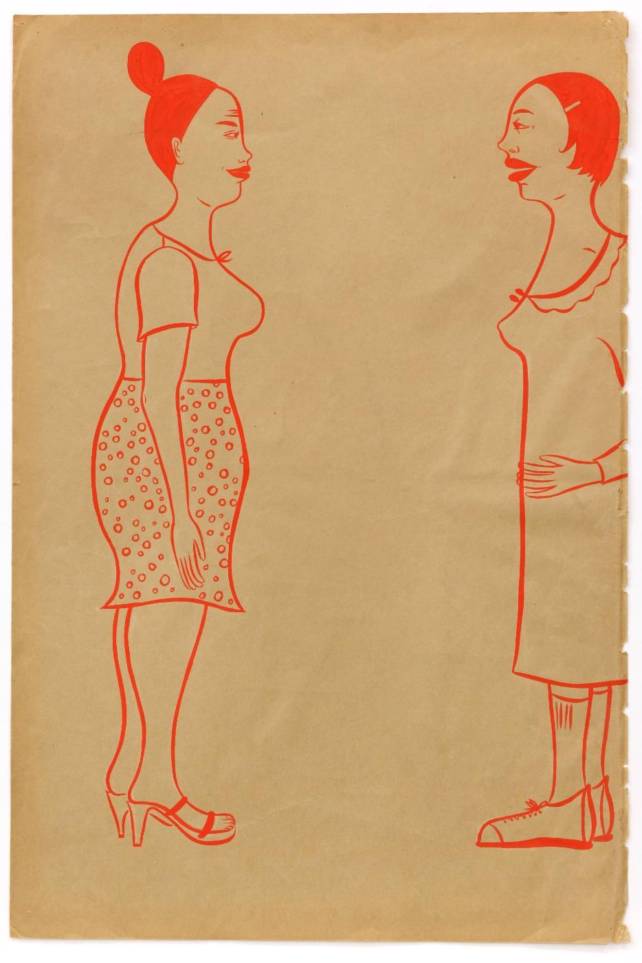 Margaret Kilgallen, Untitled, ca. 1999