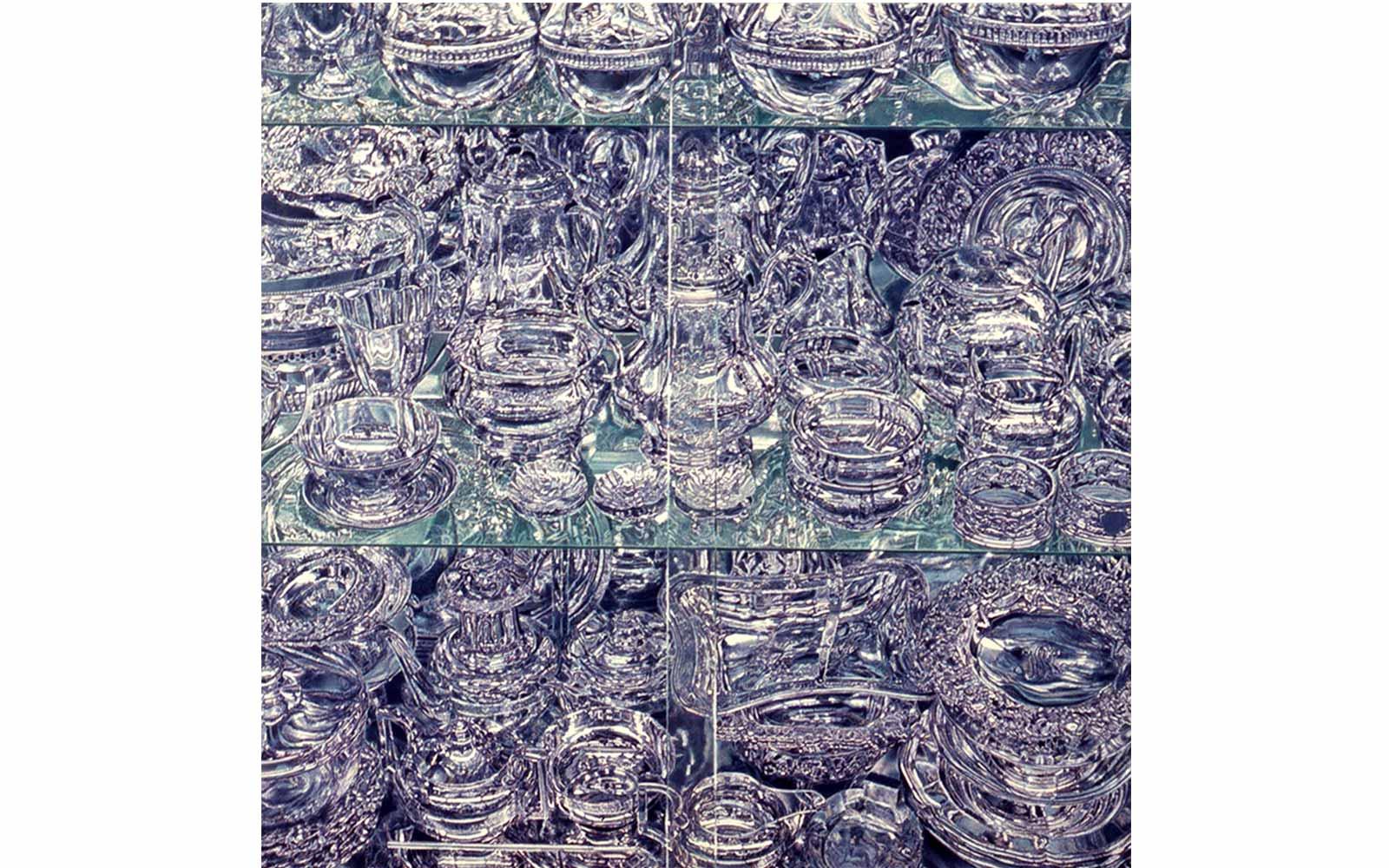 Don Eddy, Silverware V for S, 1977.