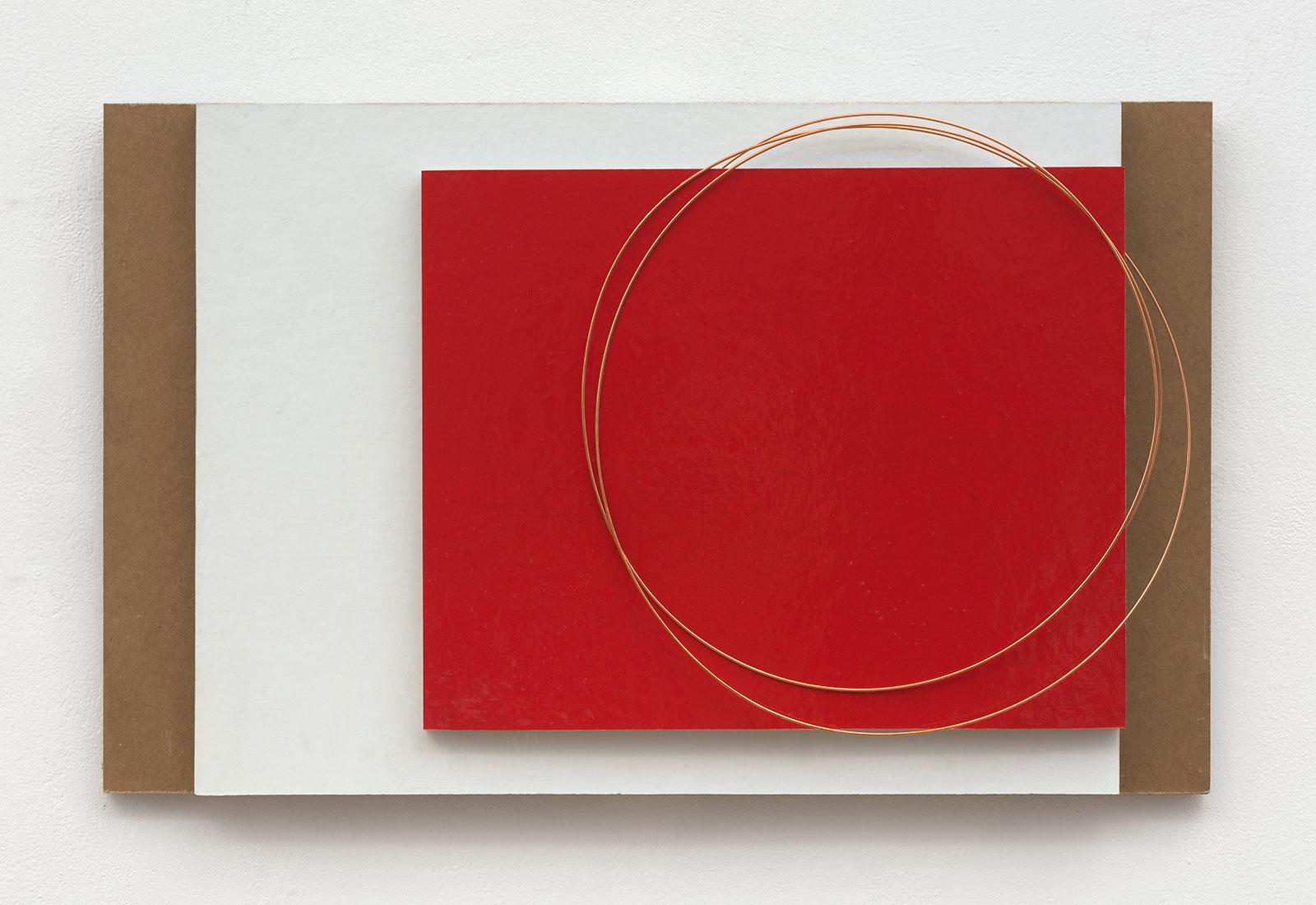 Dorthea Rockburne, Trefoil 1, 2019.