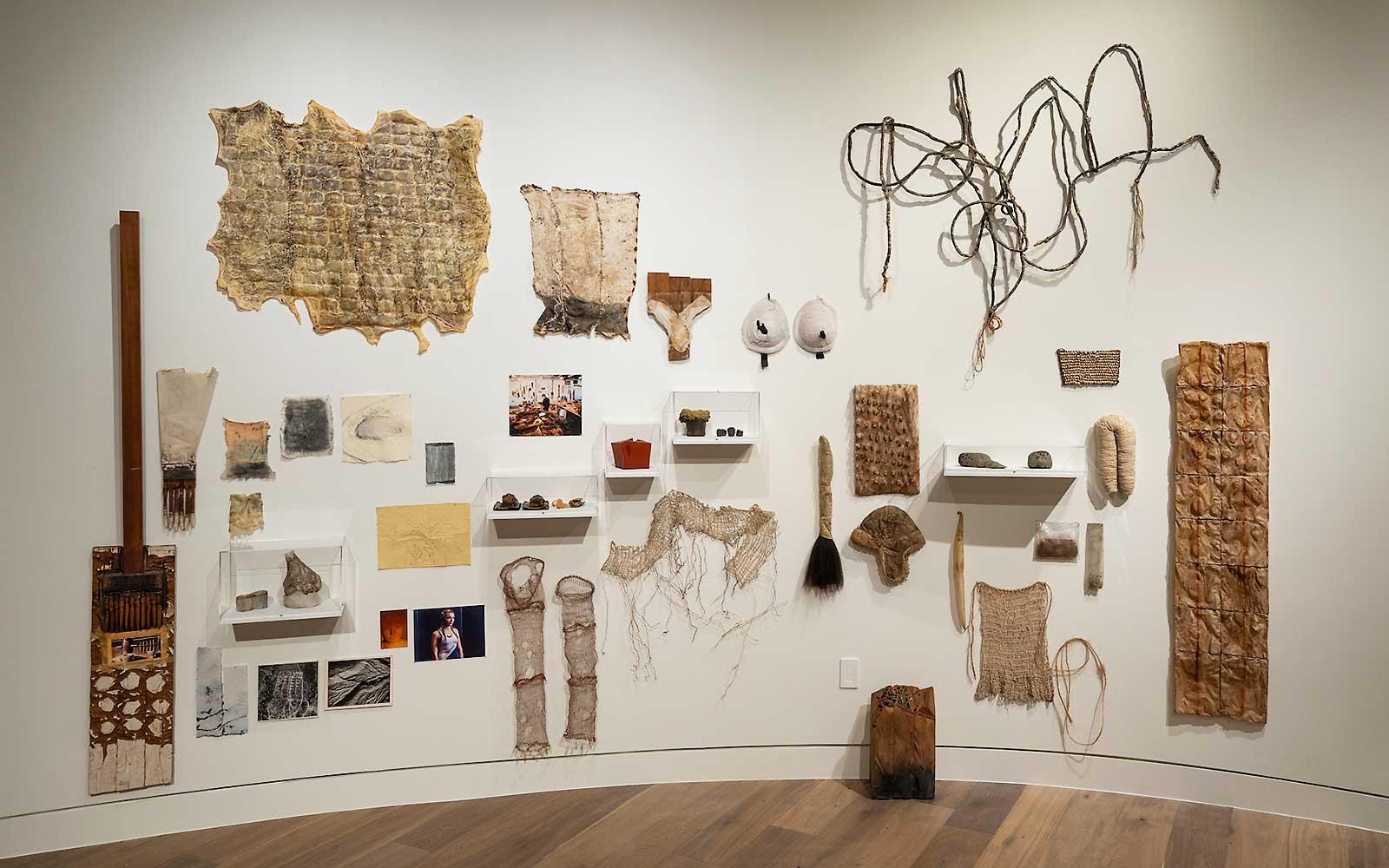 Ursula von Rydingsvard, little nothings, 2000-15.