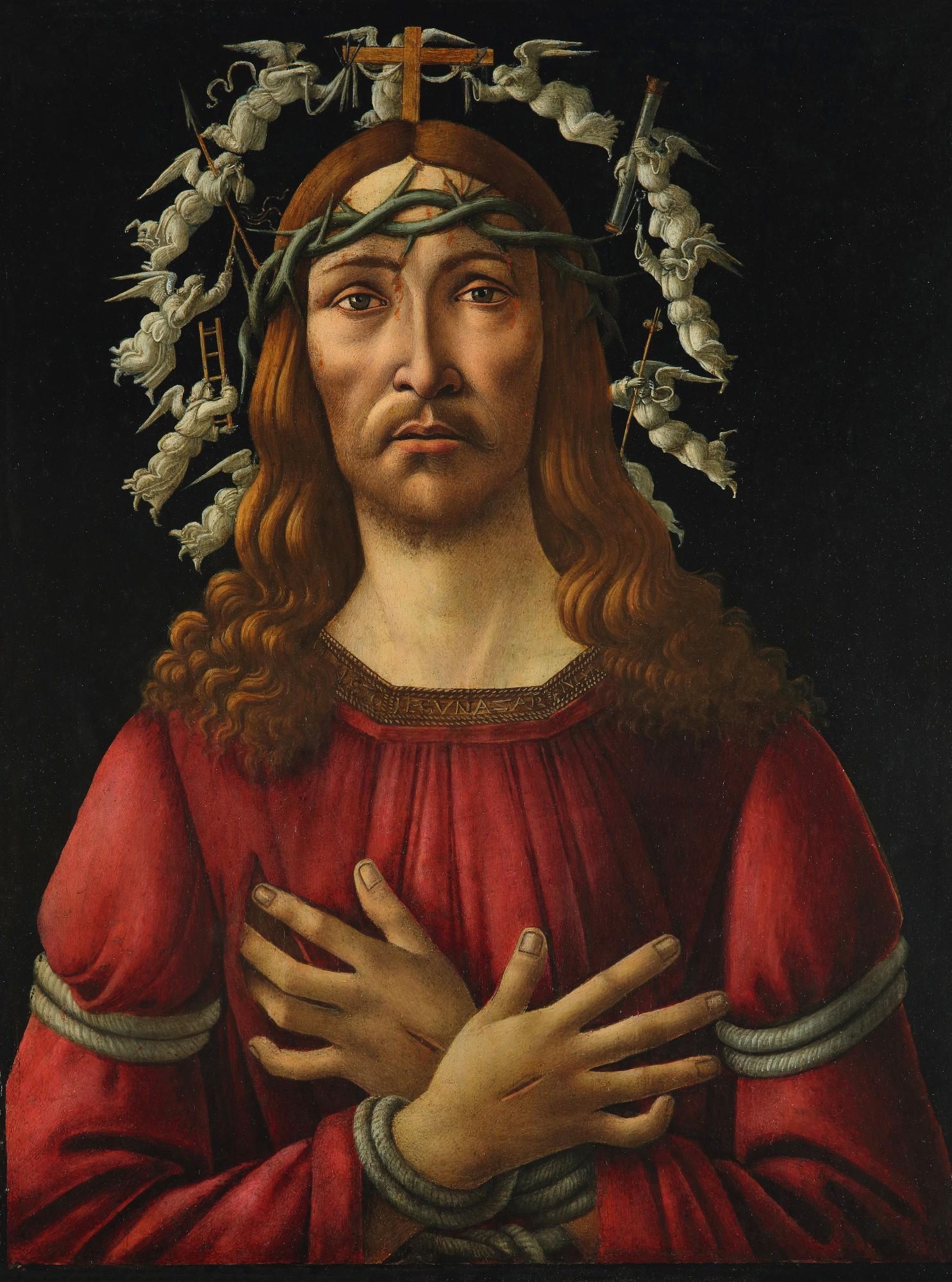 Sandro Botticelli, The Man of Sorrows. Sold: $45,419,700.