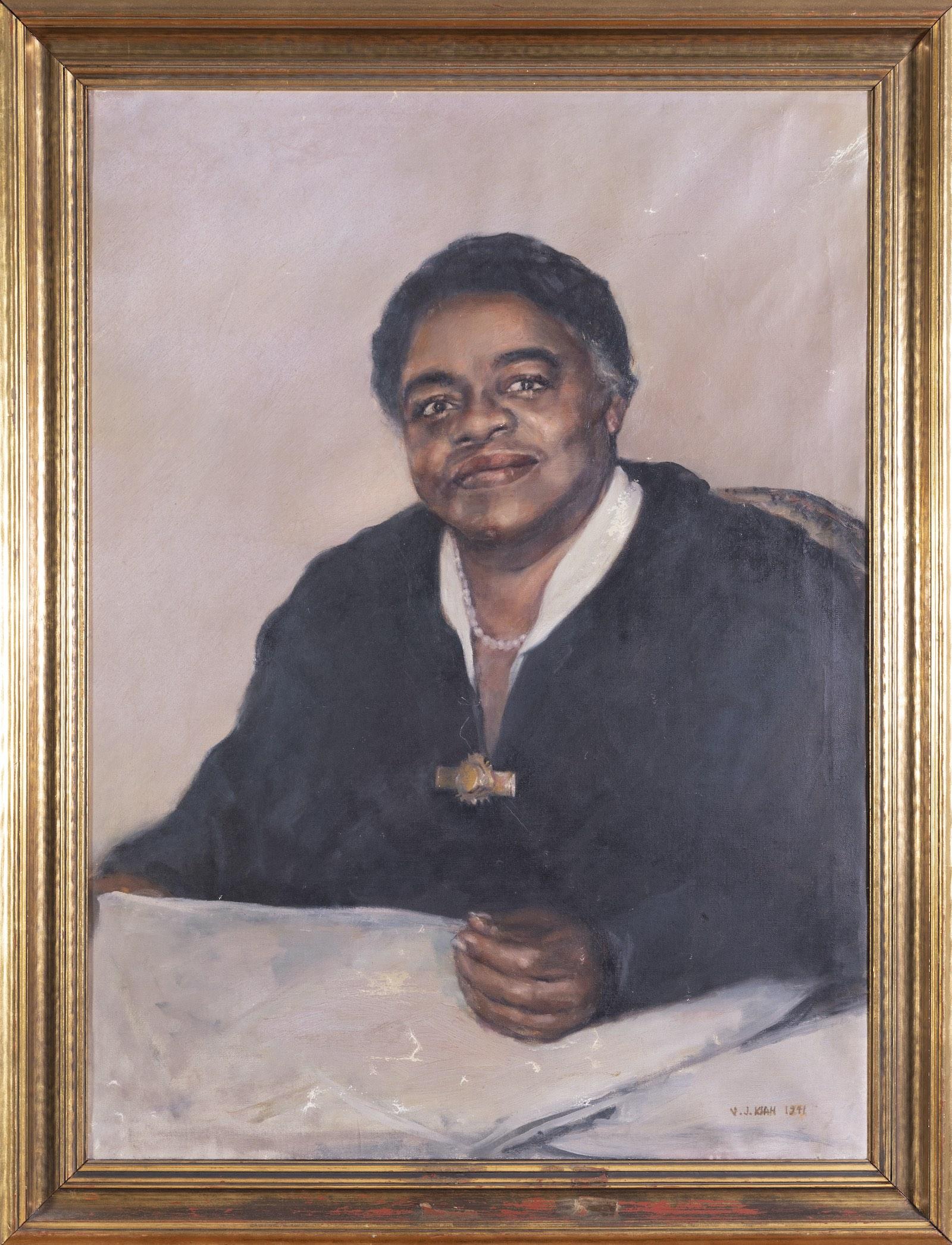 Dr. Virginia Kiah, Dr. Mary McLeod Bethune, 1941.