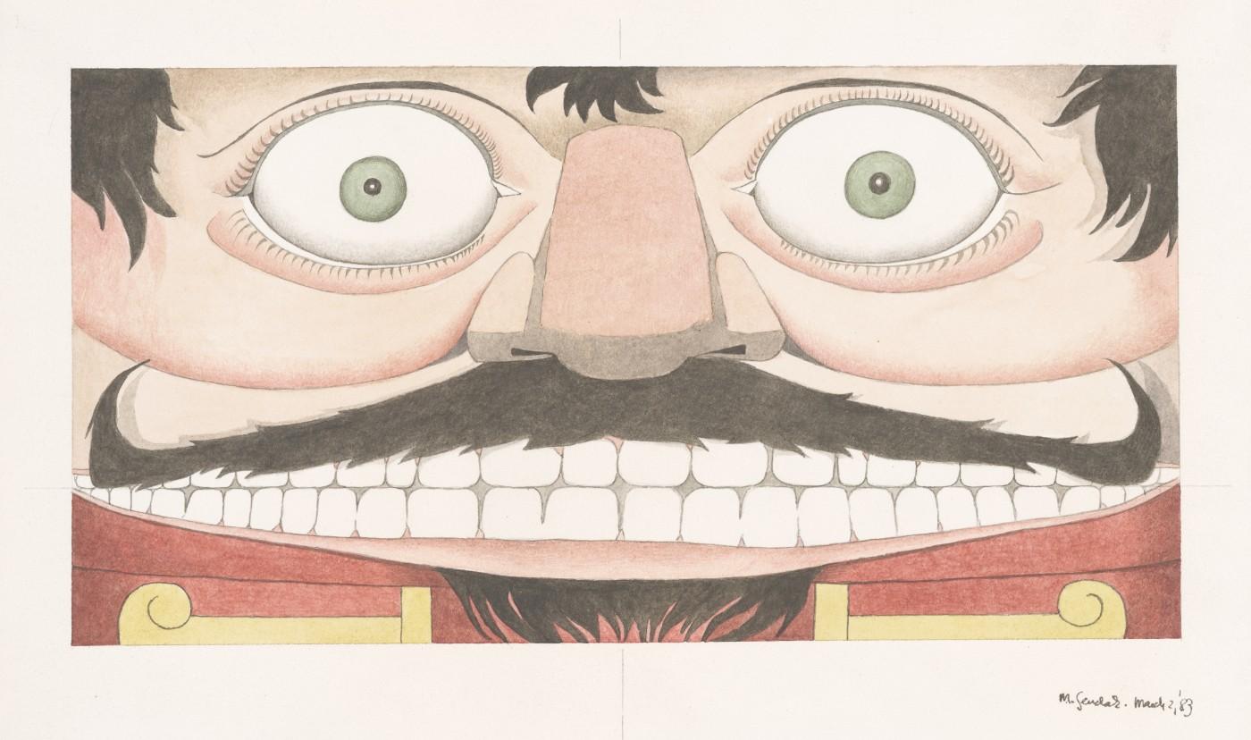 Maurice Sendak (1928-2012), Design for show curtain (Nutcracker), 1983