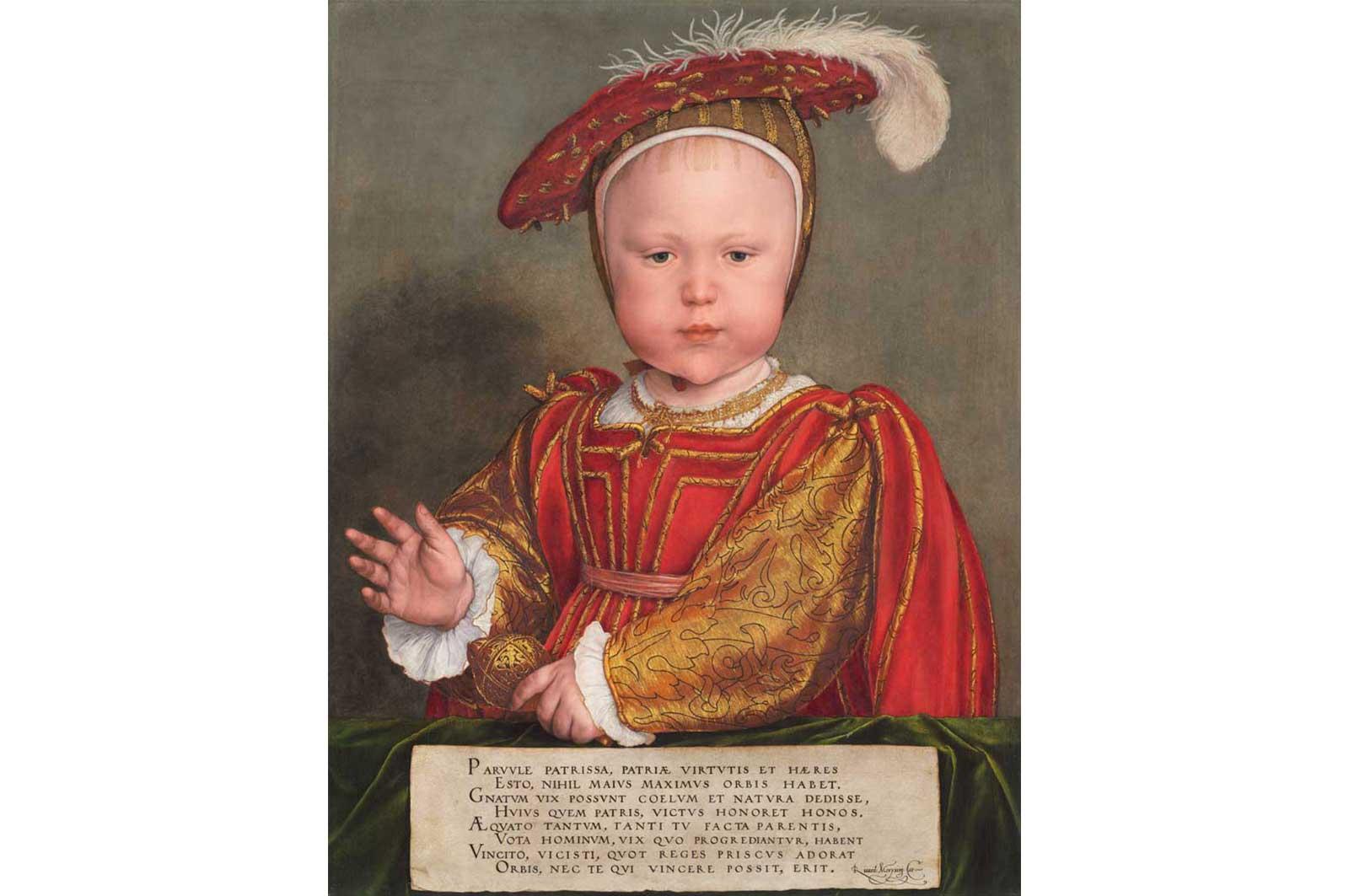 Edward VI as a child