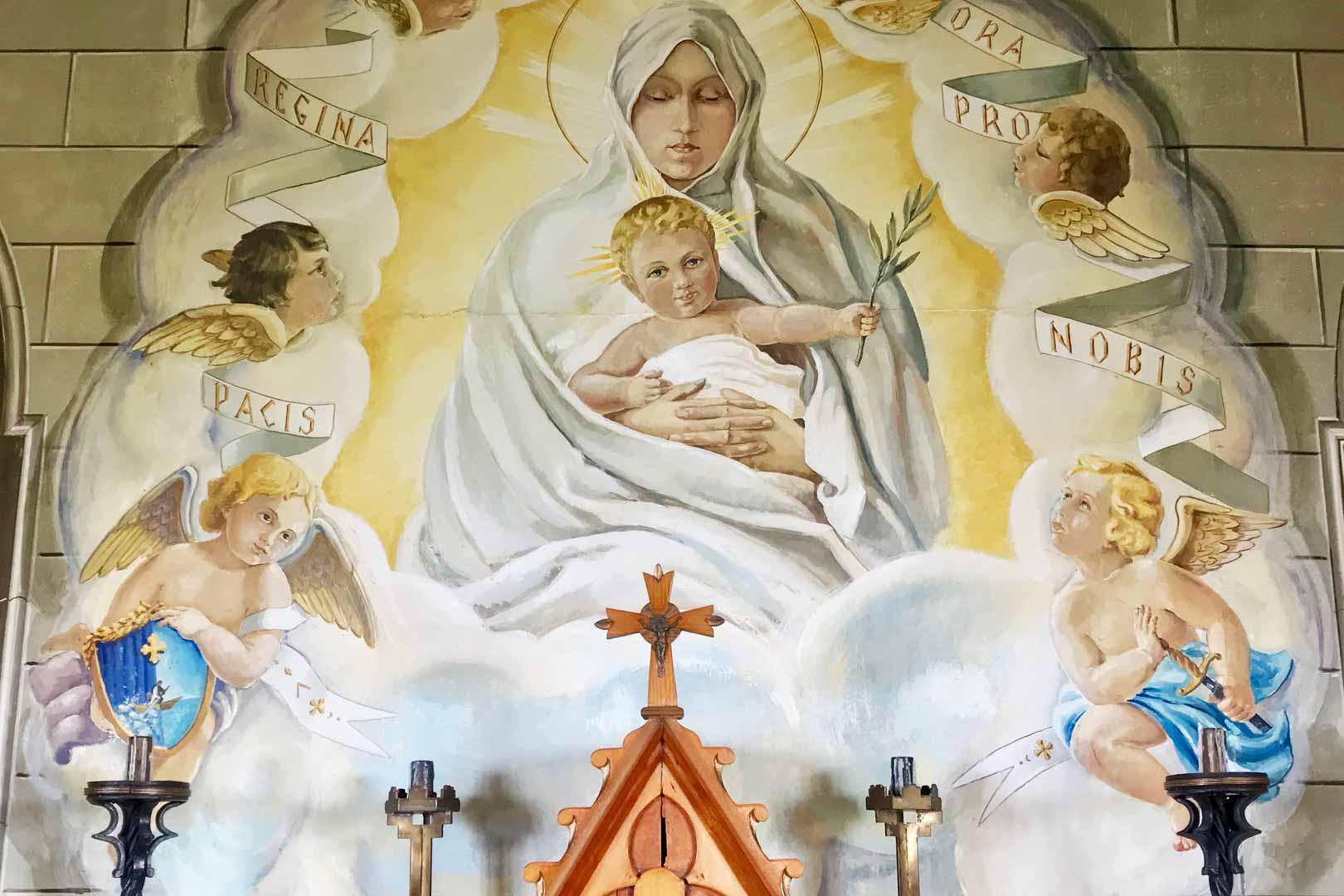 Domenico Chiocchetti’s Madonna and Child.