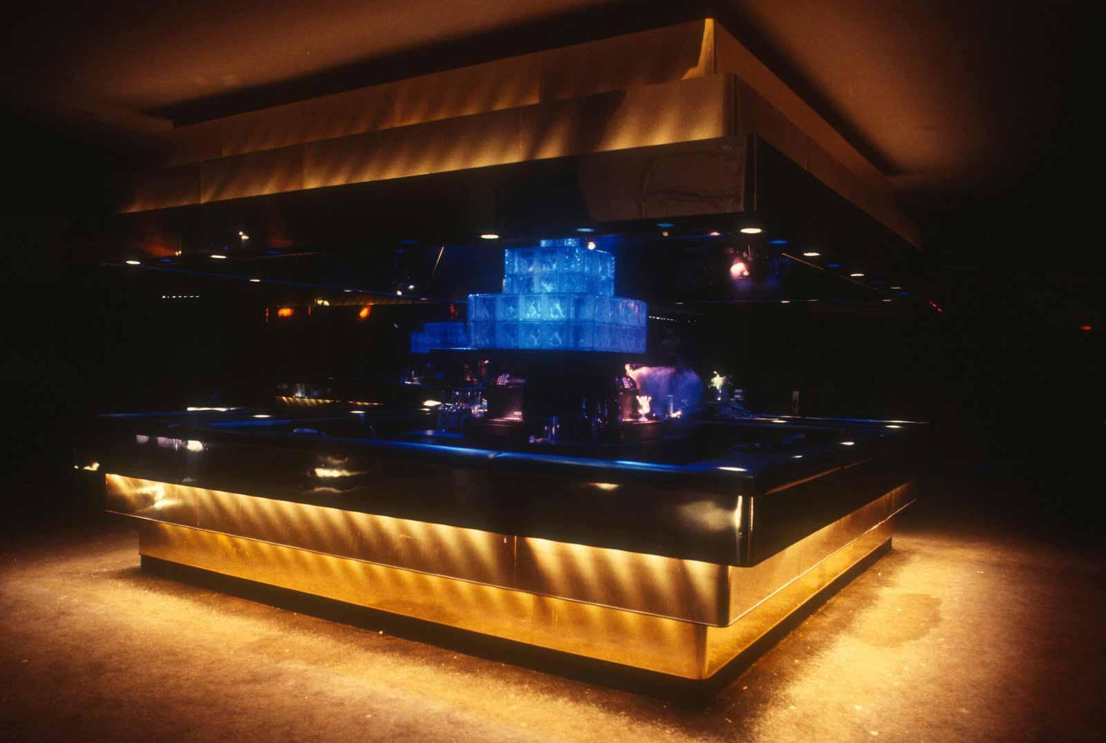 Bar at Studio 54, 1977.