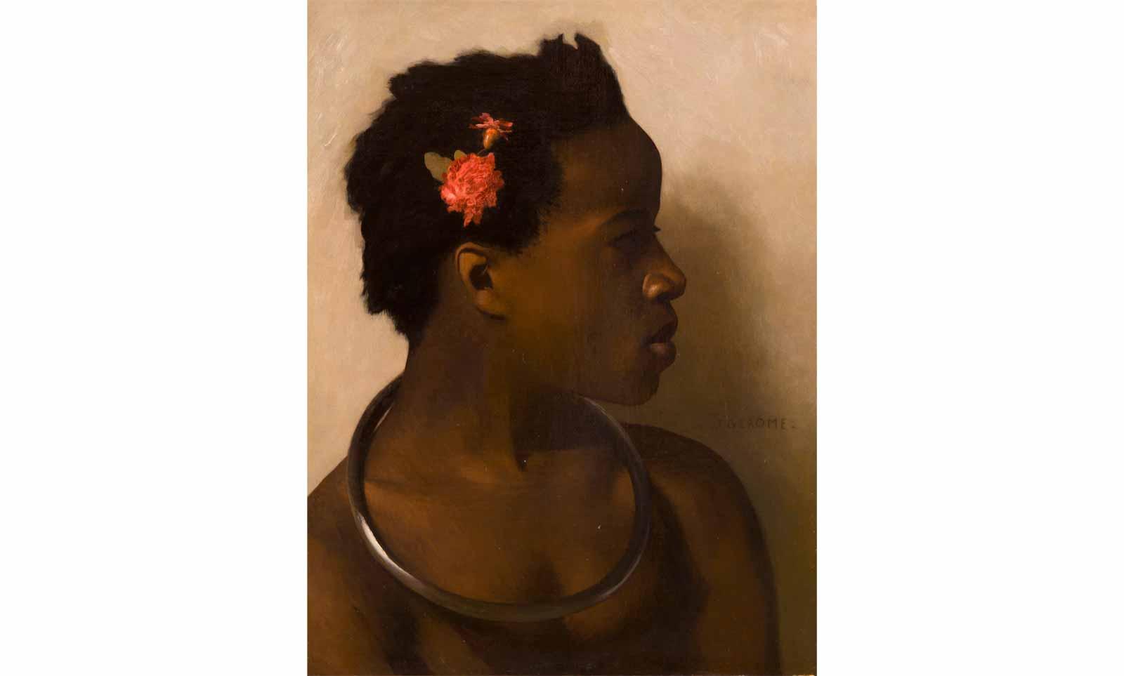 Jean-Léon Gérôme (1824-1904), Study after a female model for "For sale, slaves in Cairo", circa 1872
