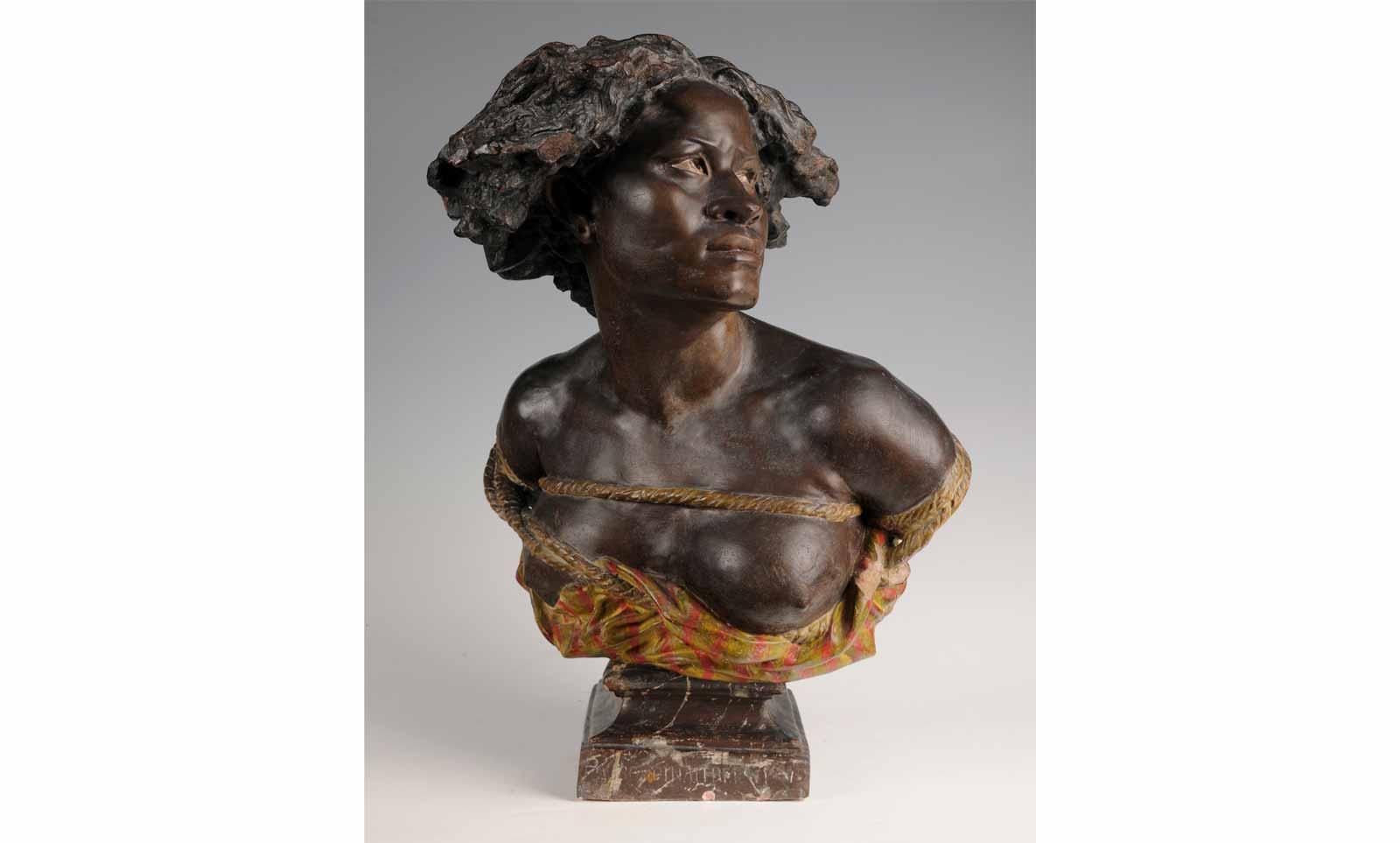 Jean-Baptiste Carpeaux (1827-1875), Why be born a slave?, after 1875