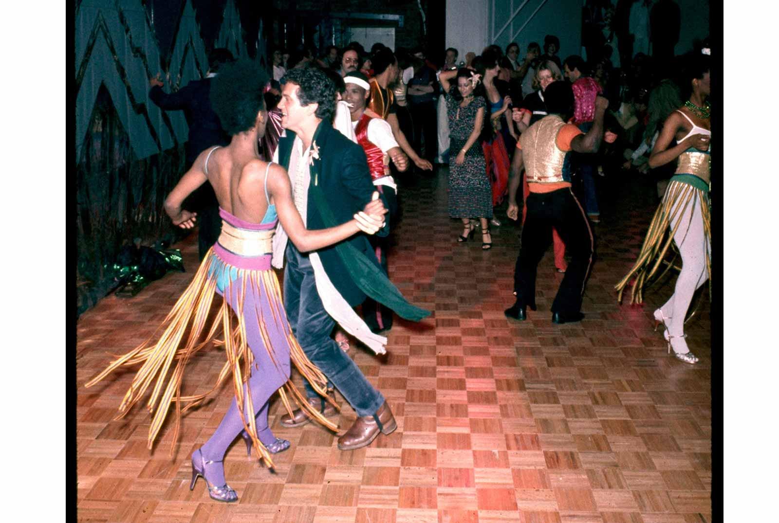 Alvin Ailey performance, opening night of Studio 54, April 26, 1977.