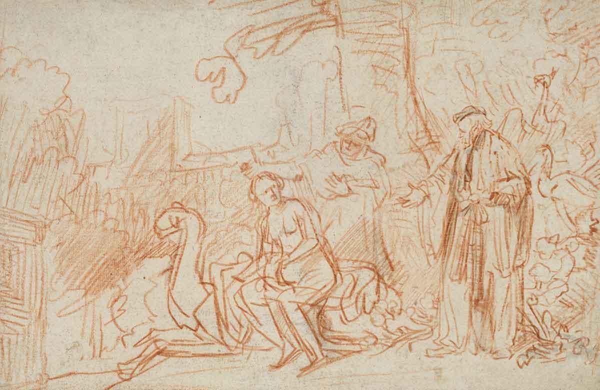 Rembrandt Harmensz. van Rijn, Susanna in the bath, c. 1636.
