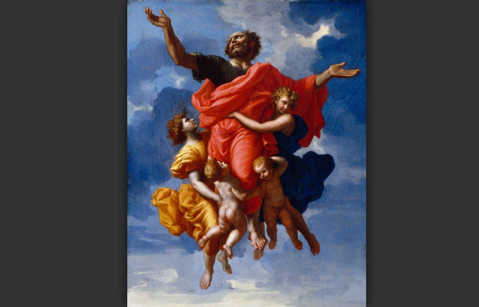 Ecstasy of Saint Paul, 1643, Nicolas Poussin.