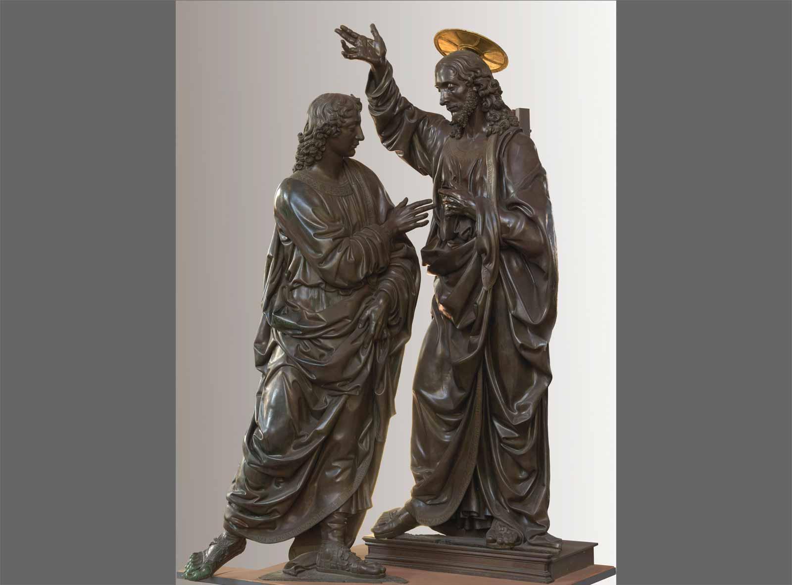Andrea del Verrocchio Incredulity of Saint Thomas.