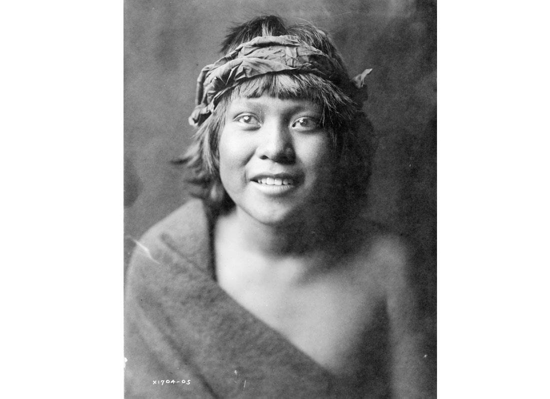 Okuwa-Tsire ("Cloud Bird"), San Ildefonso. Portrait of a Tewa boy, head-and-shoulders, facing front, 1905.