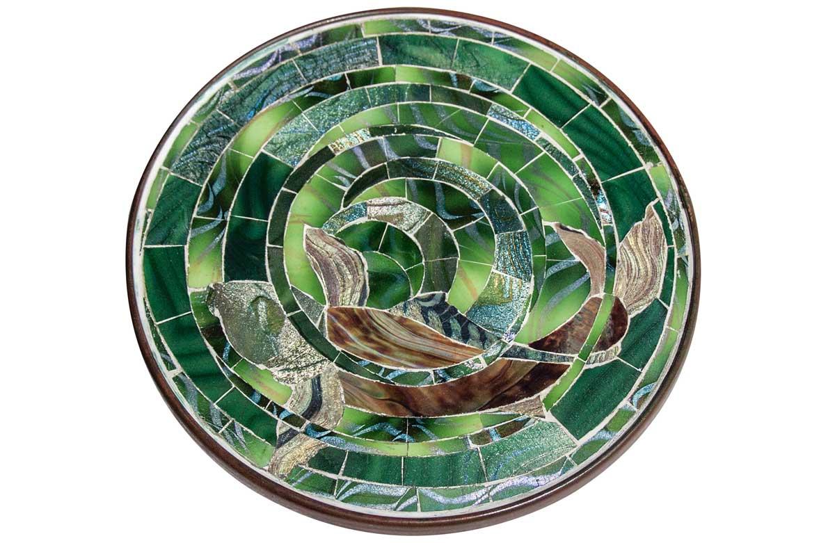 Tiffany Studios, “Carp” Tea Stand