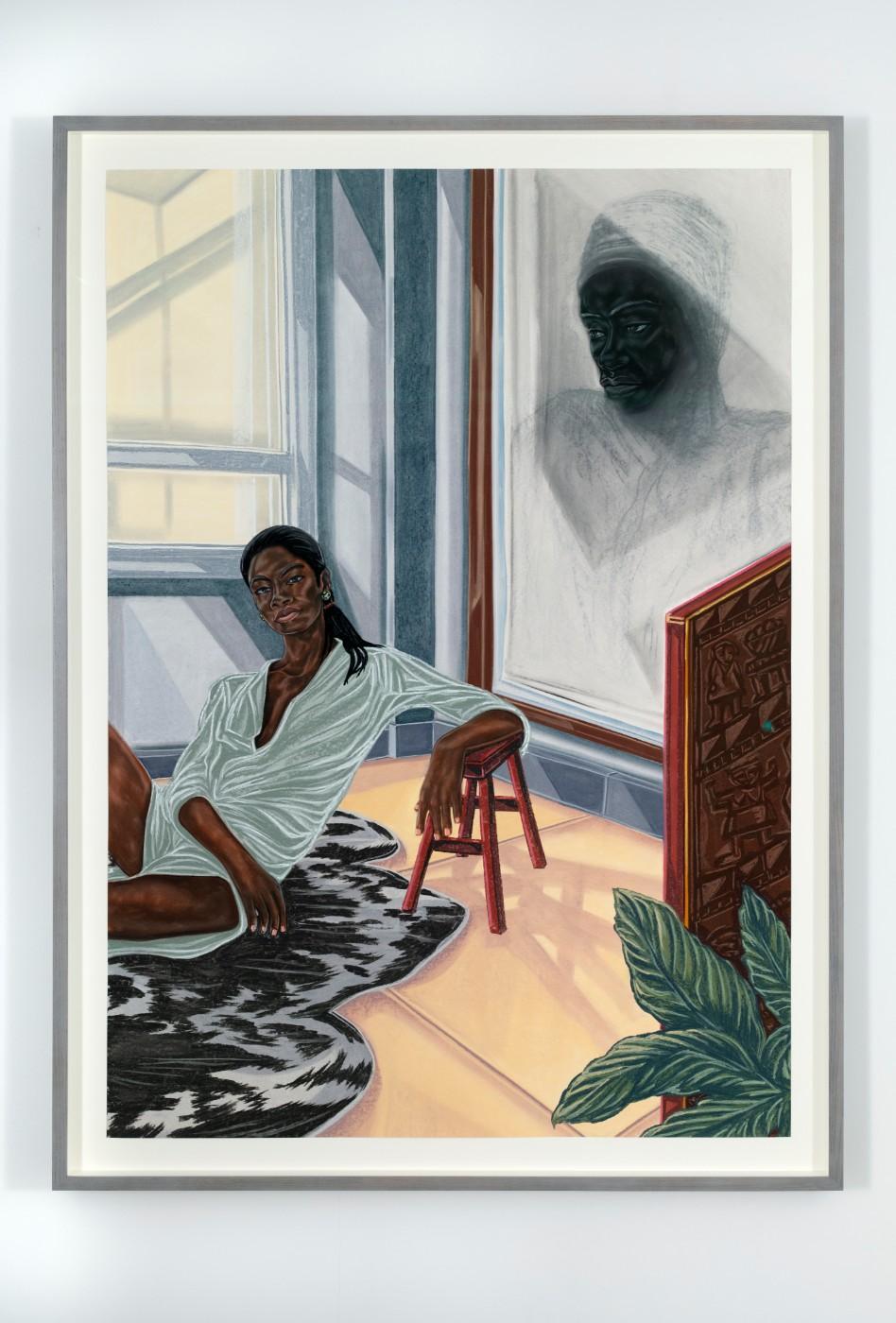 Toyin Ojih Odutola, Effortless Influence,  2018