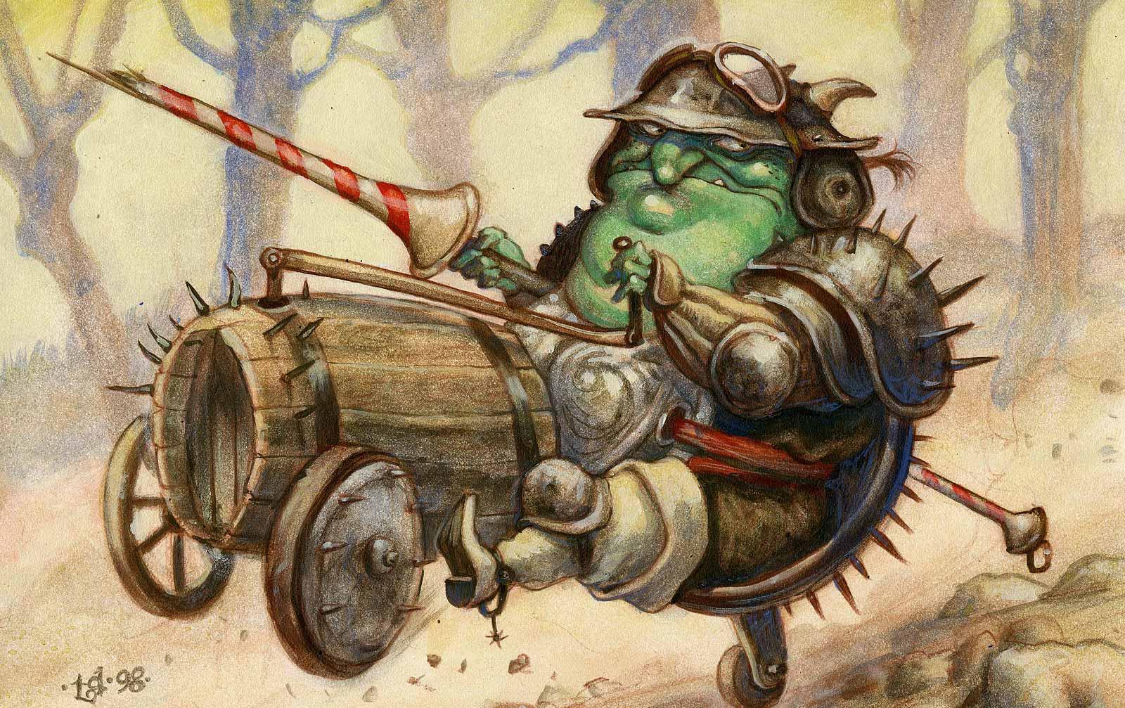 Tony DiTerlizzi, Goblin Warbuggy, 1998.