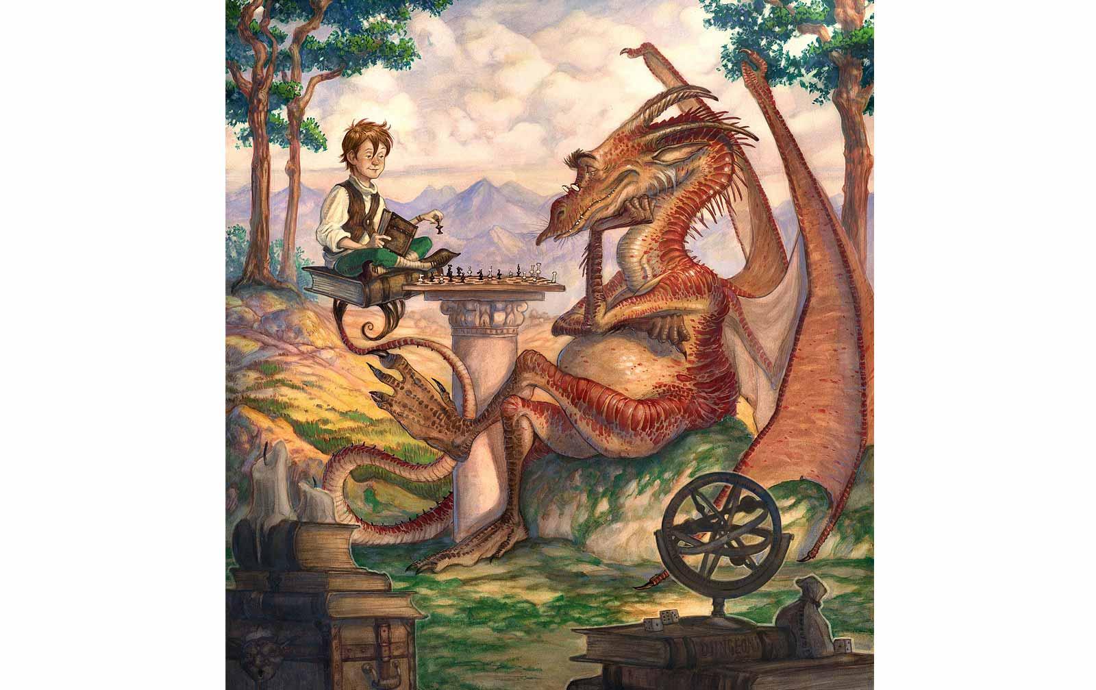 Tony DiTerlizzi, A Golden Afternoon, 1997.