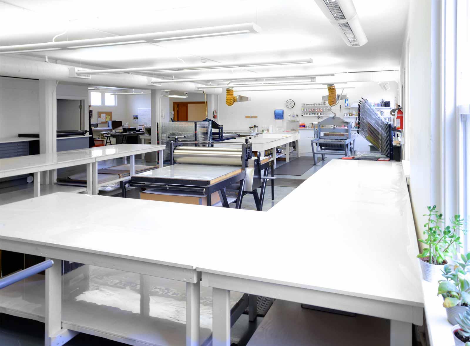 CSAI print studio.